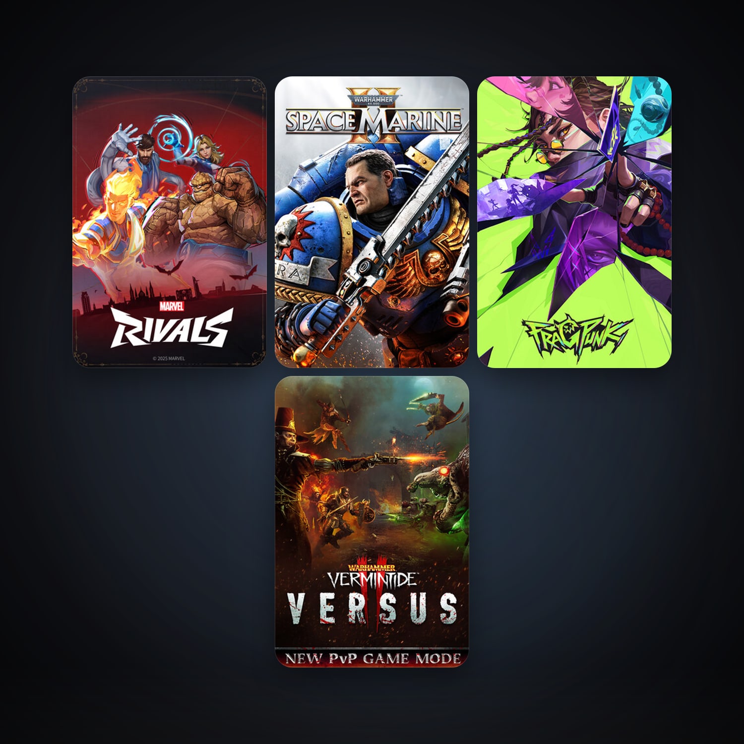 Free CS2 (No Prime) + Warhammer: Vermintide 2, 8 games, clean — HabibiAccounts
