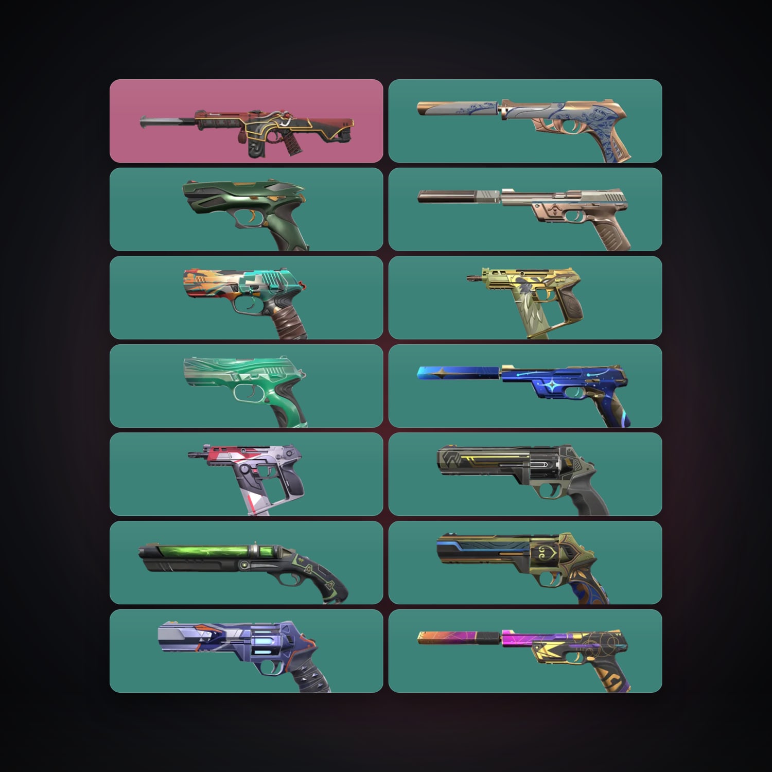AP Silver 2 locker — 14 skins, lvl 201 — HabibiAccounts