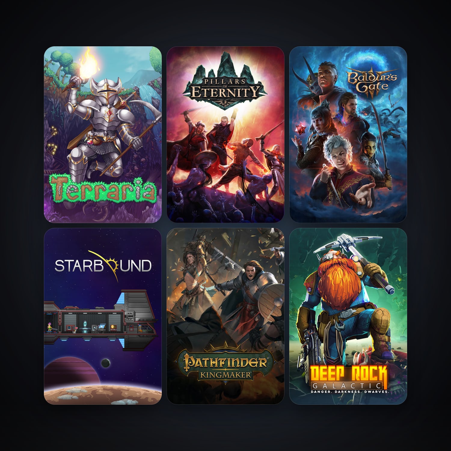 Terraria + Starbound, 133 games, Steam 13, clean — HabibiAccounts