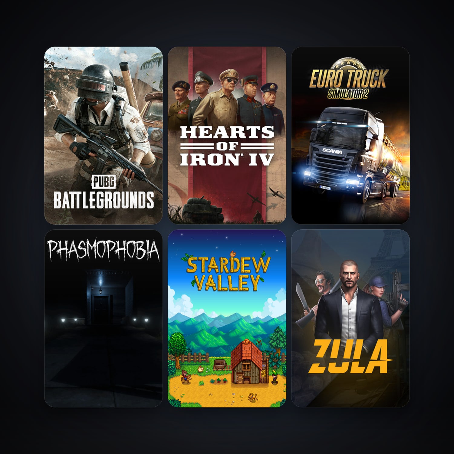 Free CS2 (No Prime) + Euro Truck Simulator 2, 38 games, clean — HabibiAccounts
