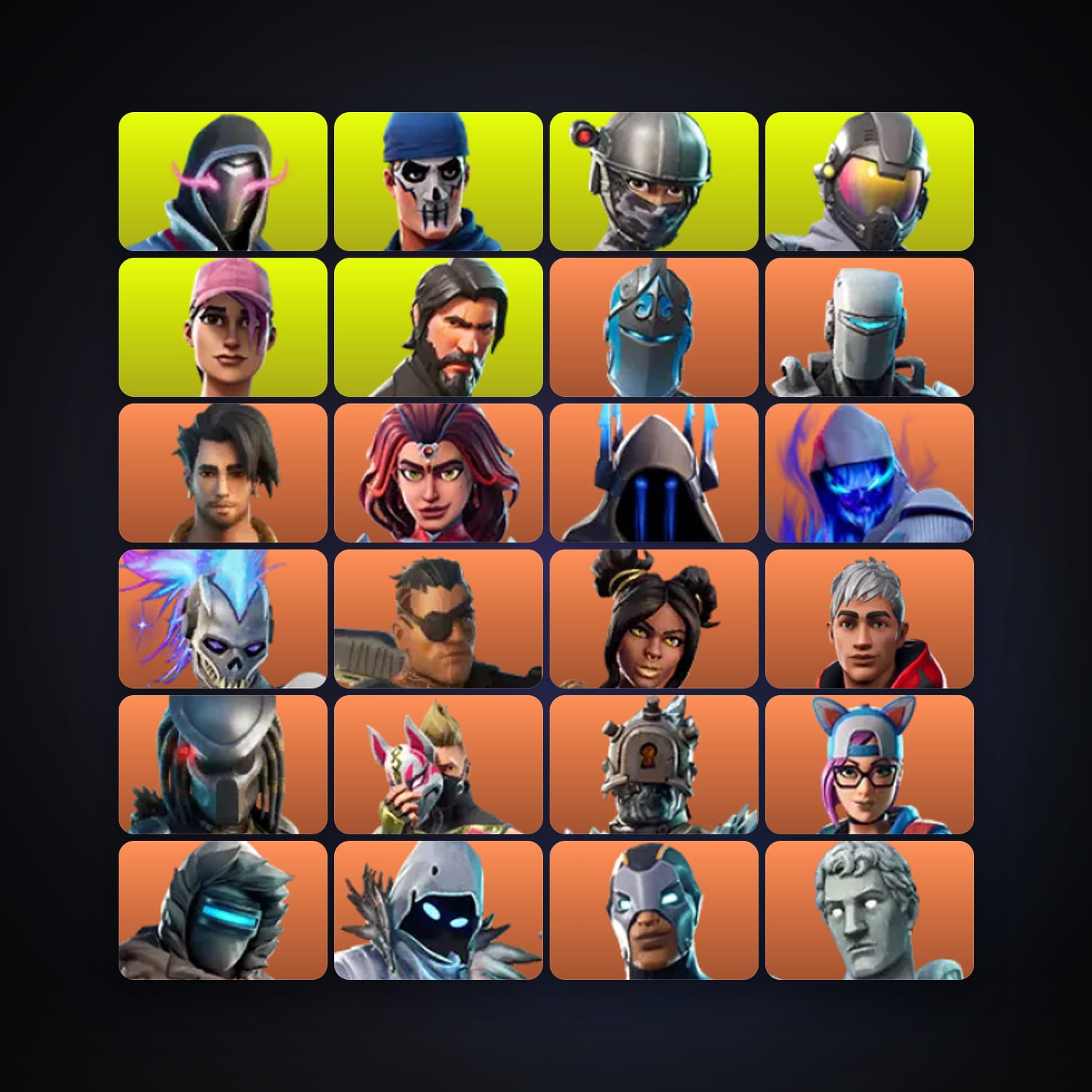 Frozen Red Knight — A.I.M. — 222 skins — 4K V-Bucks — lvl 3057 — HabibiAccounts