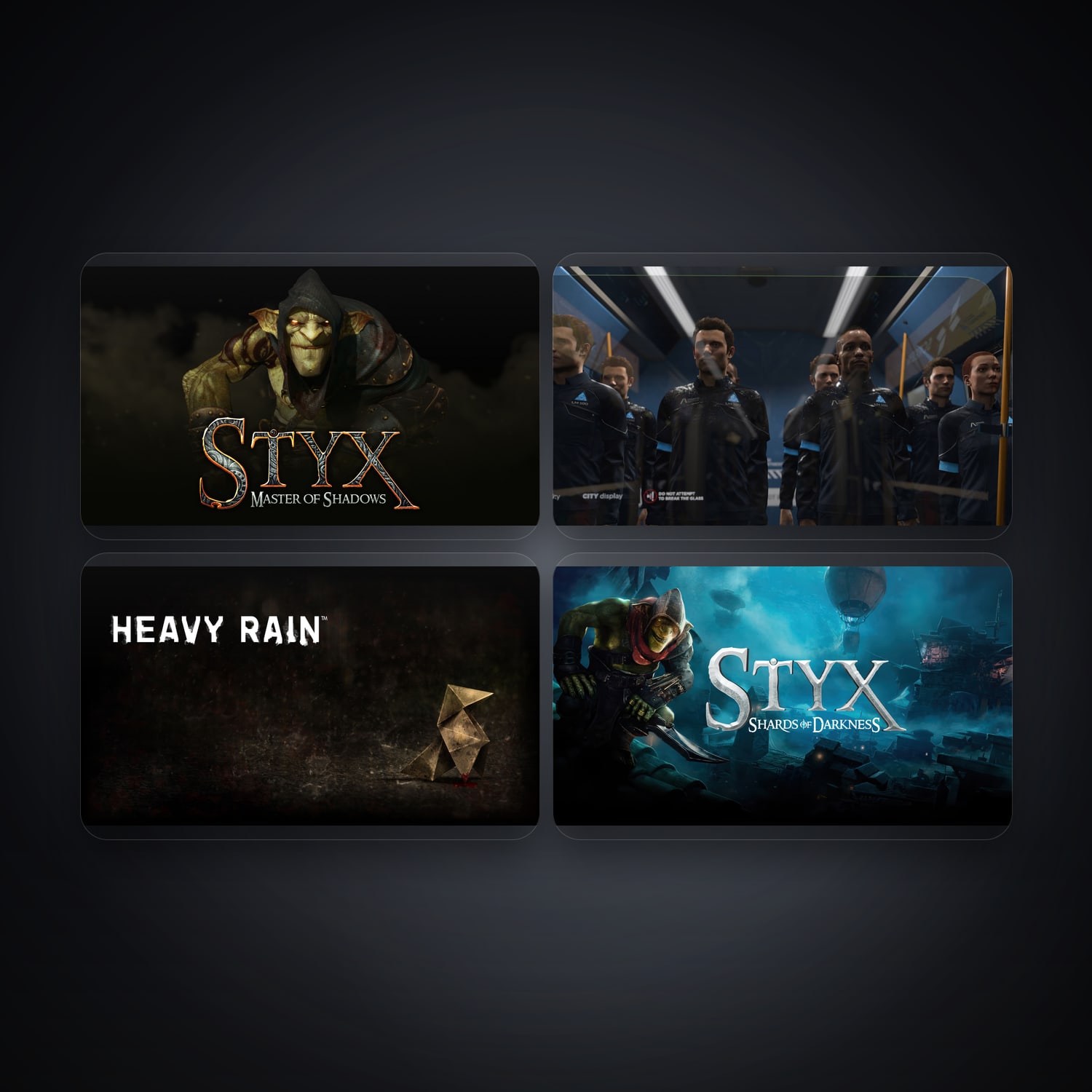 Epic Styx: Master of Shadows + Detroit Become Human (Demo) — BR — 5 games — HabibiAccounts
