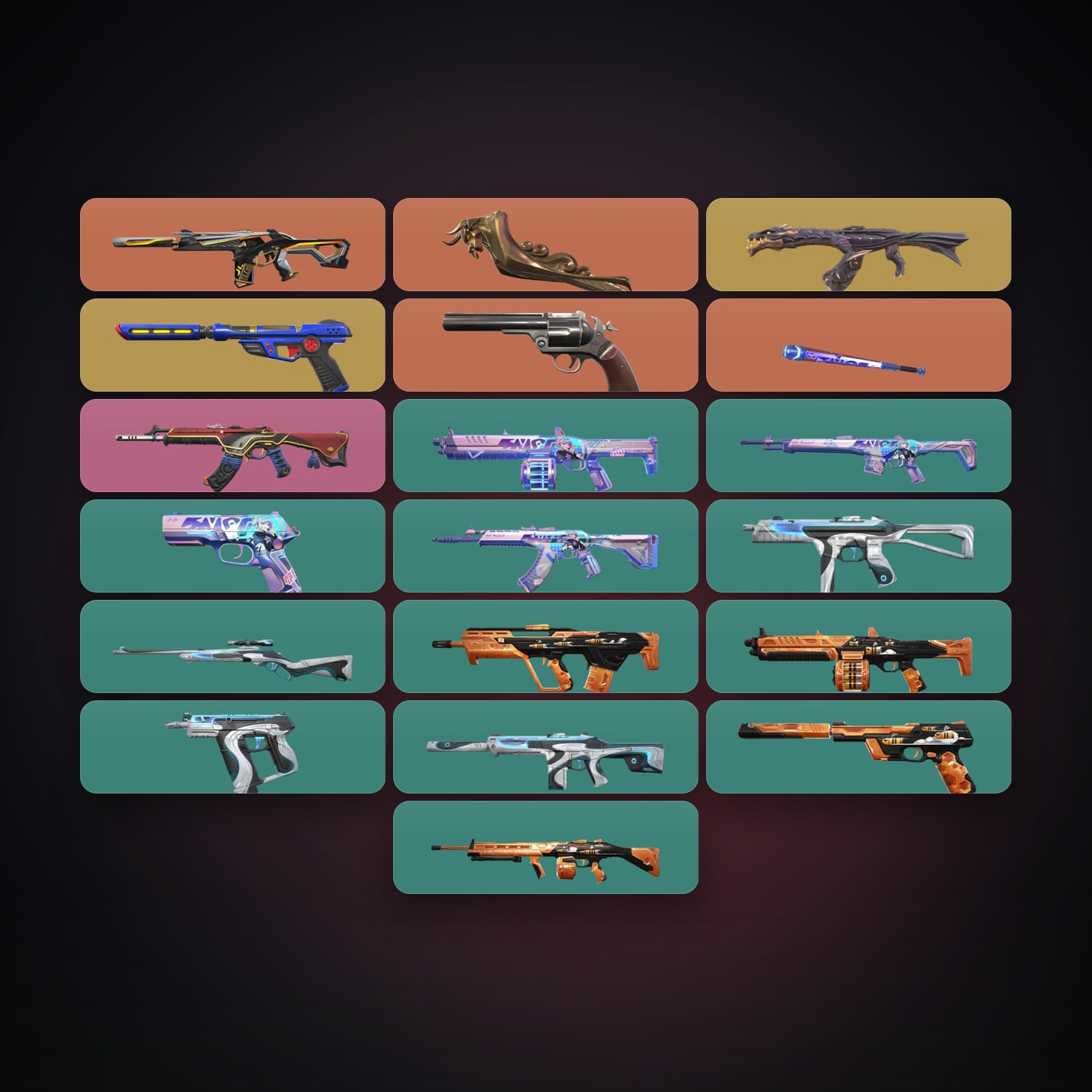 NA Silver 3 locker — 2 knives, 19 skins, lvl 35 — HabibiAccounts