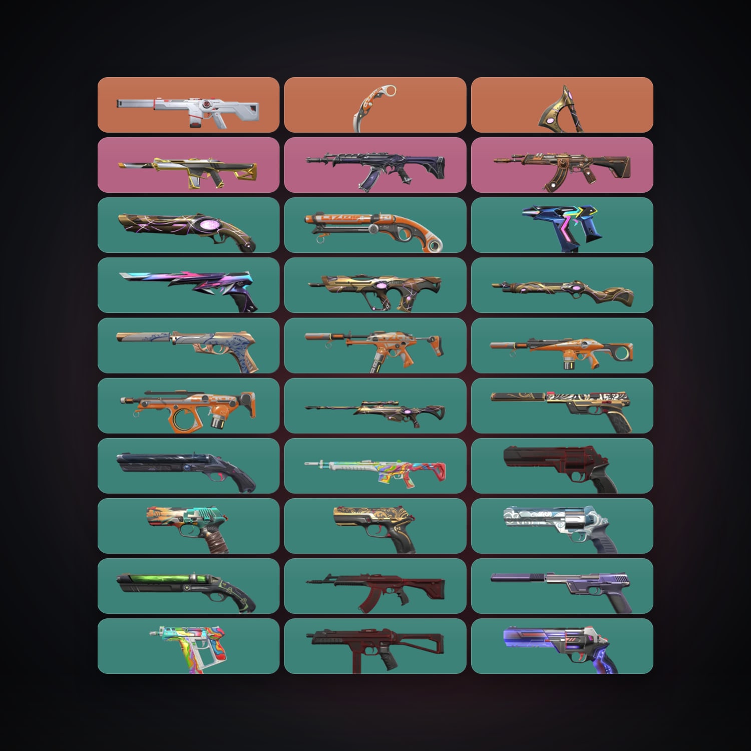 AP Silver 2 locker — 2 knives, 49 skins, lvl 291 — HabibiAccounts