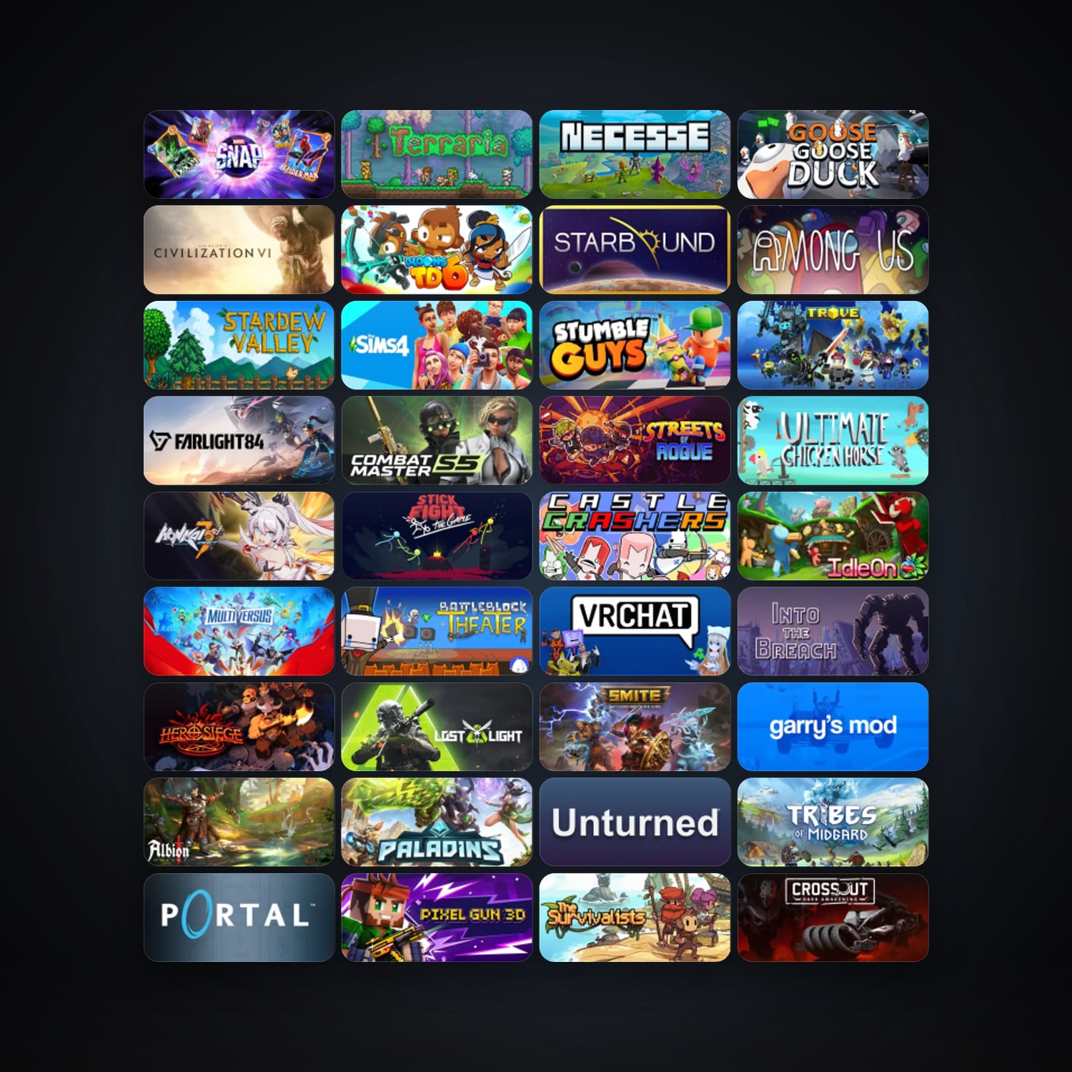 Portal + Portal 2, 86 games, clean — HabibiAccounts