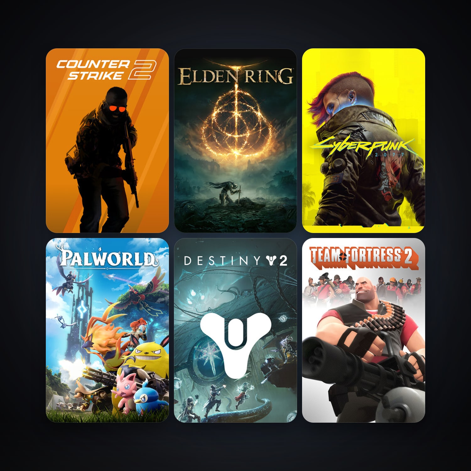 Portal + Team Fortress 2, 144 games, Steam 12, clean — HabibiAccounts
