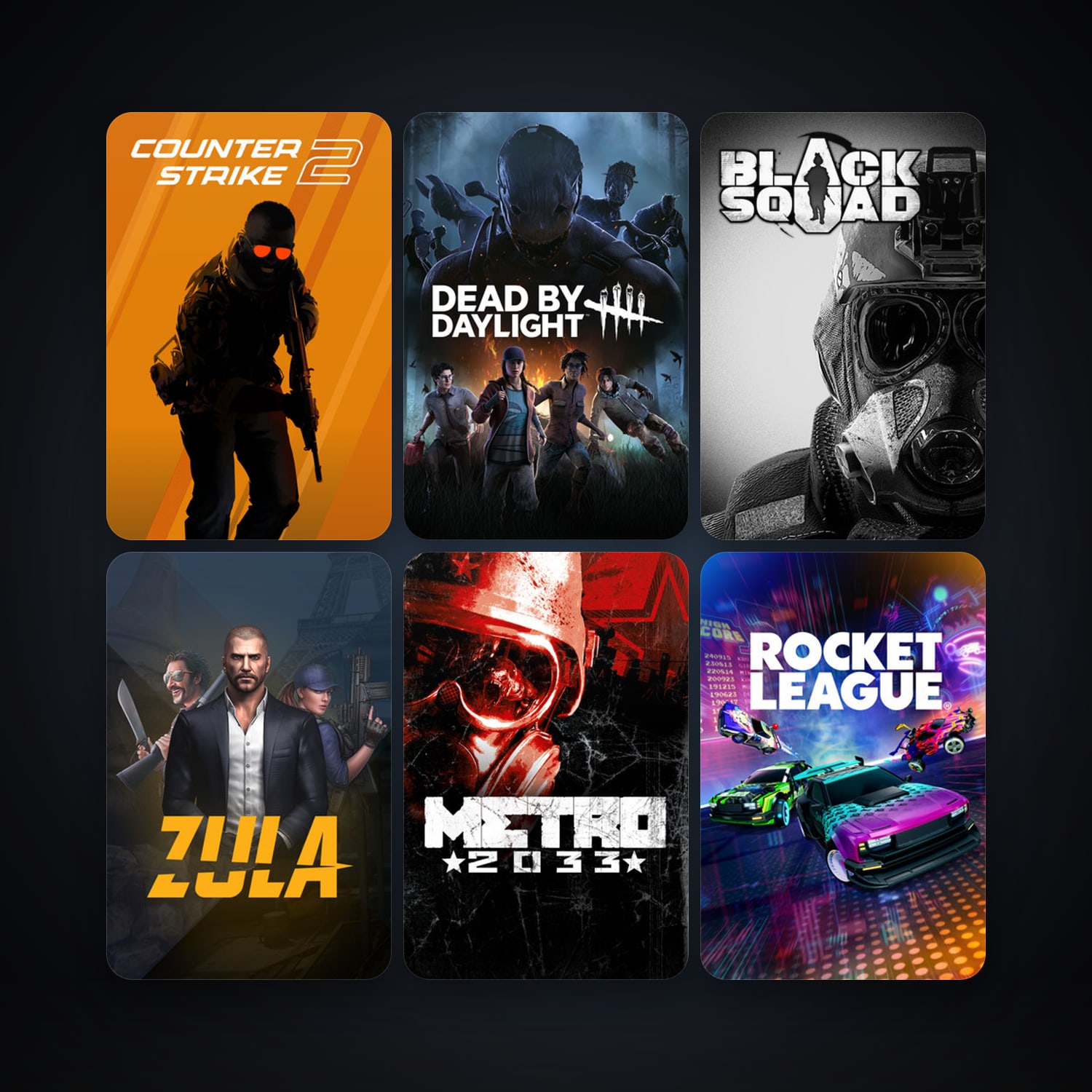 CS2 Prime + Metro 2033, 16 games, clean — HabibiAccounts