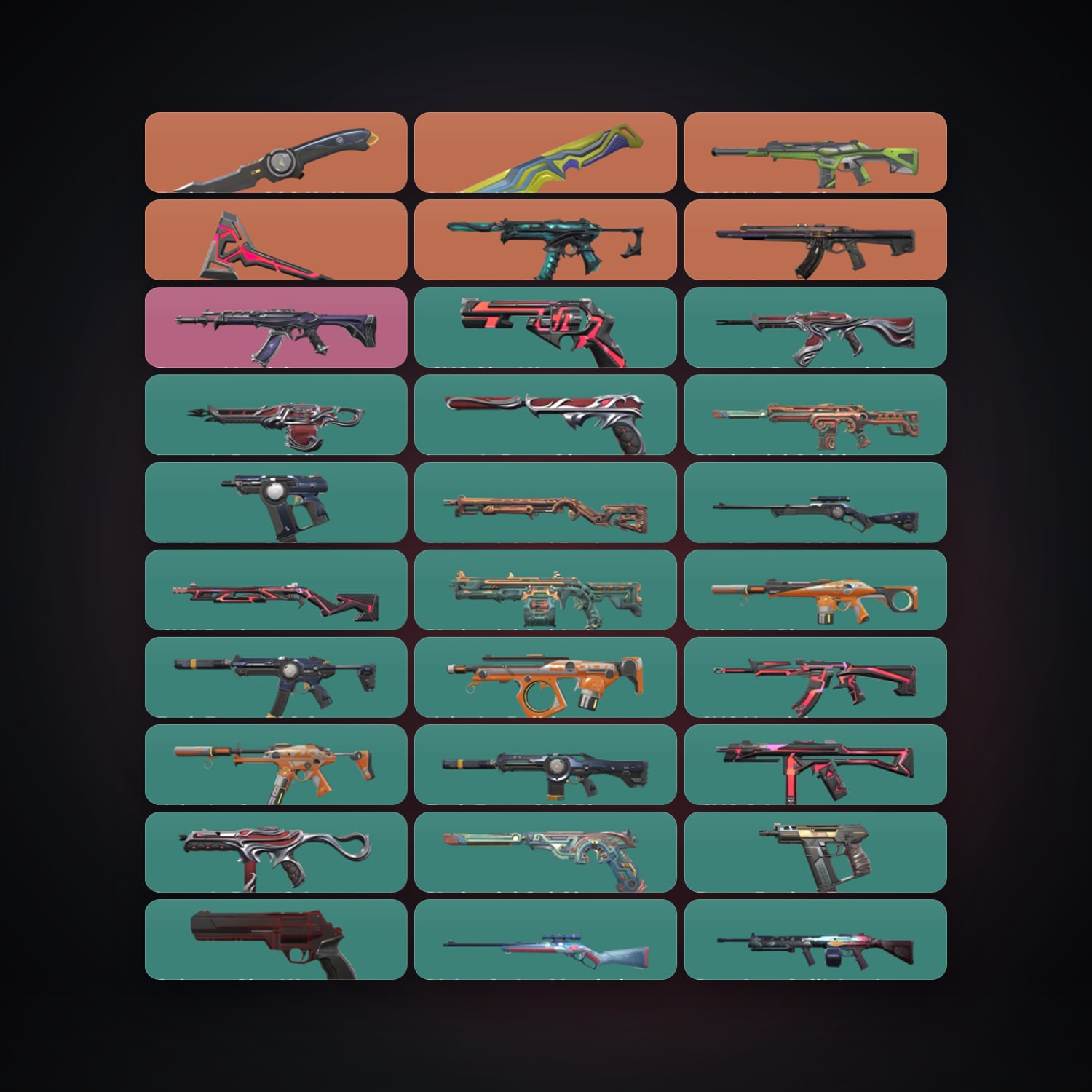 EU Gold 3 locker — 3 knives, 68 skins, lvl 109 — HabibiAccounts