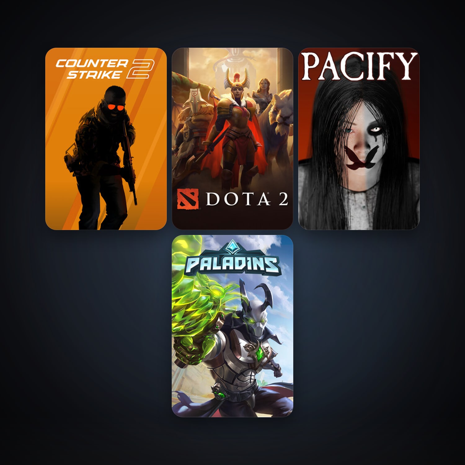 Dota 2 + CS2 Prime, 6 games, clean — HabibiAccounts