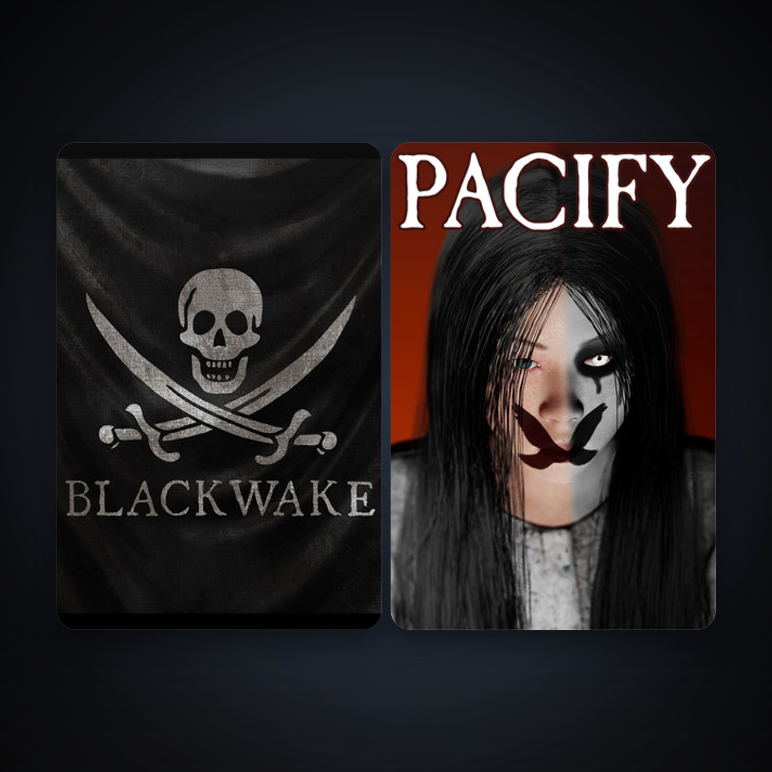 Blackwake + Pacify, 4 games, clean — HabibiAccounts