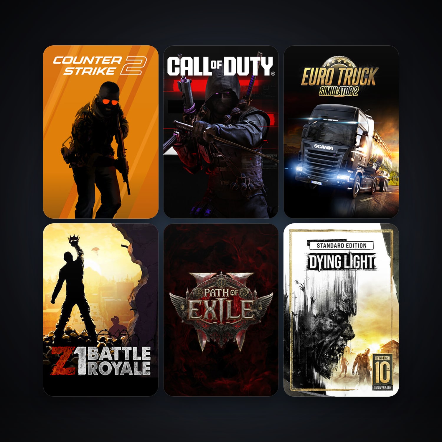 CS2 Prime + PAYDAY 2, 100 games, Steam 24, clean — HabibiAccounts