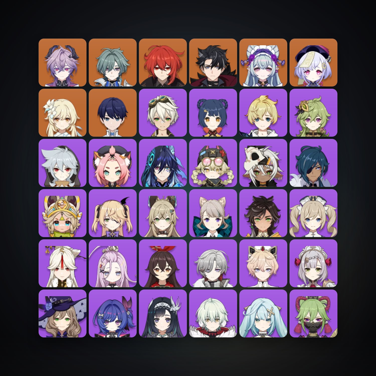 Genshin Impact | AR 55 | 39 Chars | 6× 5★ — HabibiAccounts