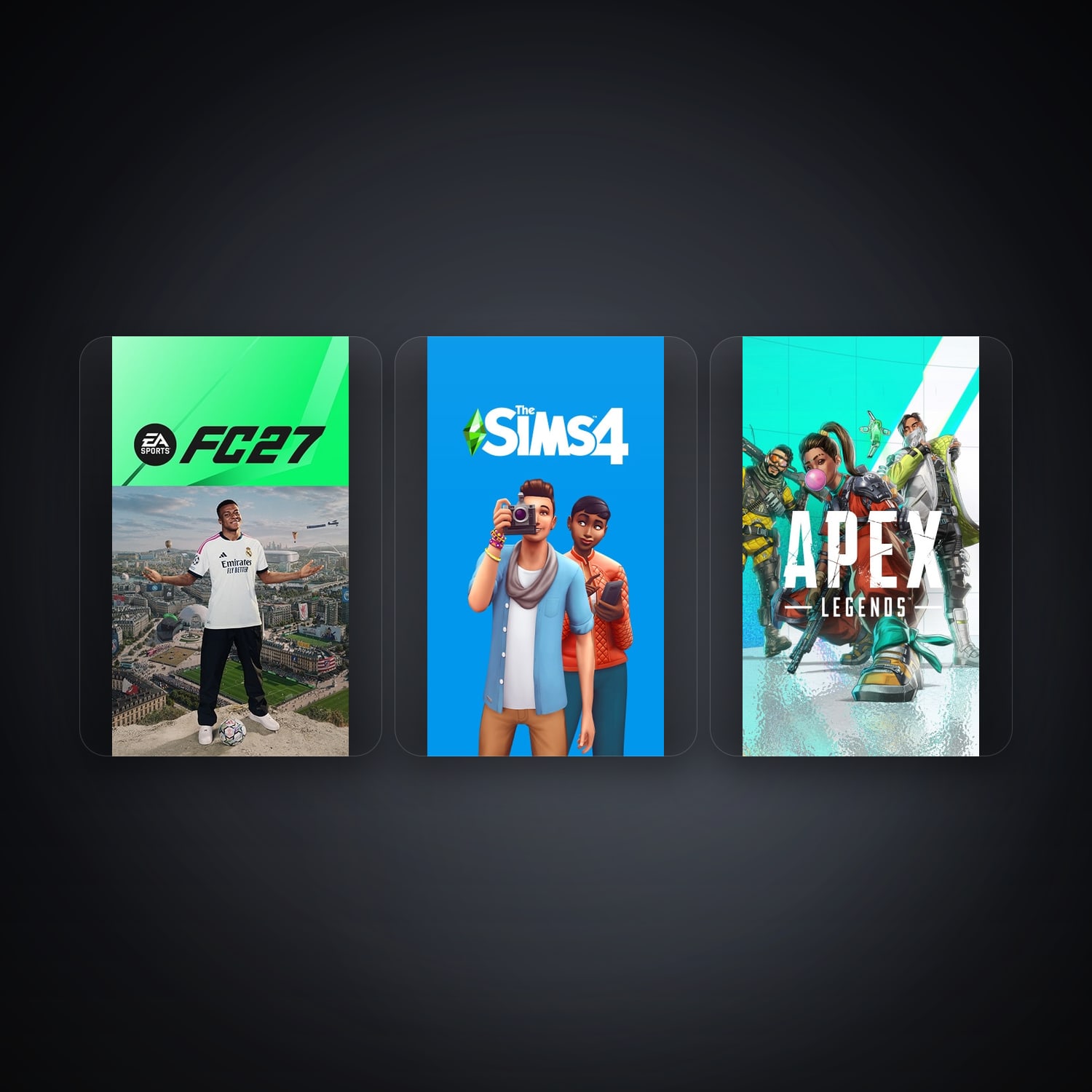 EA EA Sports FC 27 + The Sims 4 — CZ — 3 games — HabibiAccounts