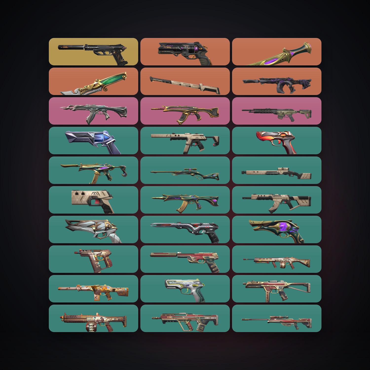 EU Silver 2 locker — 3 knives, 42 skins, lvl 194 — HabibiAccounts