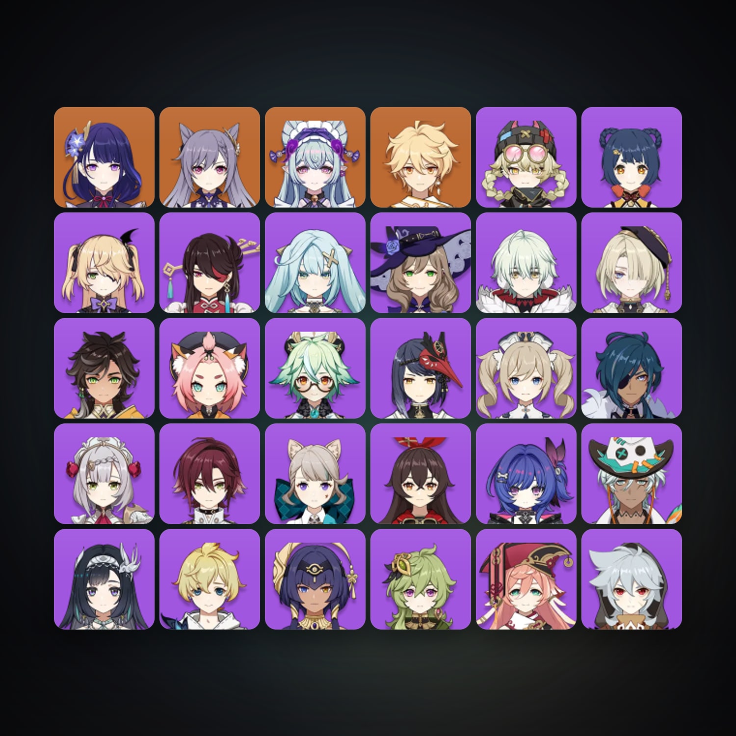 Genshin Impact | AR 51 | 31 Chars | 3× 5★ — HabibiAccounts