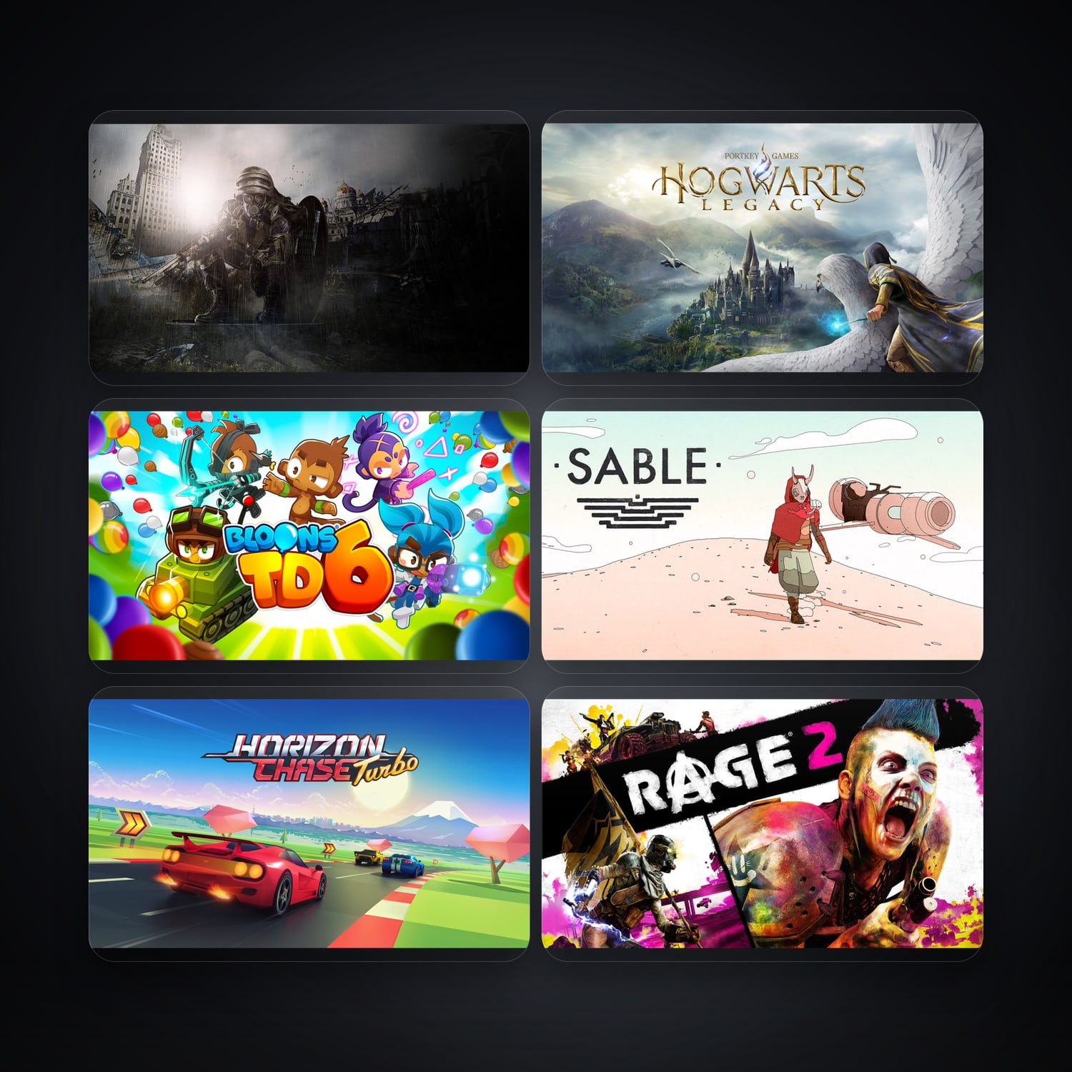 Epic Metro Last Light Redux + Hogwarts Legacy — HK — 6 games — HabibiAccounts