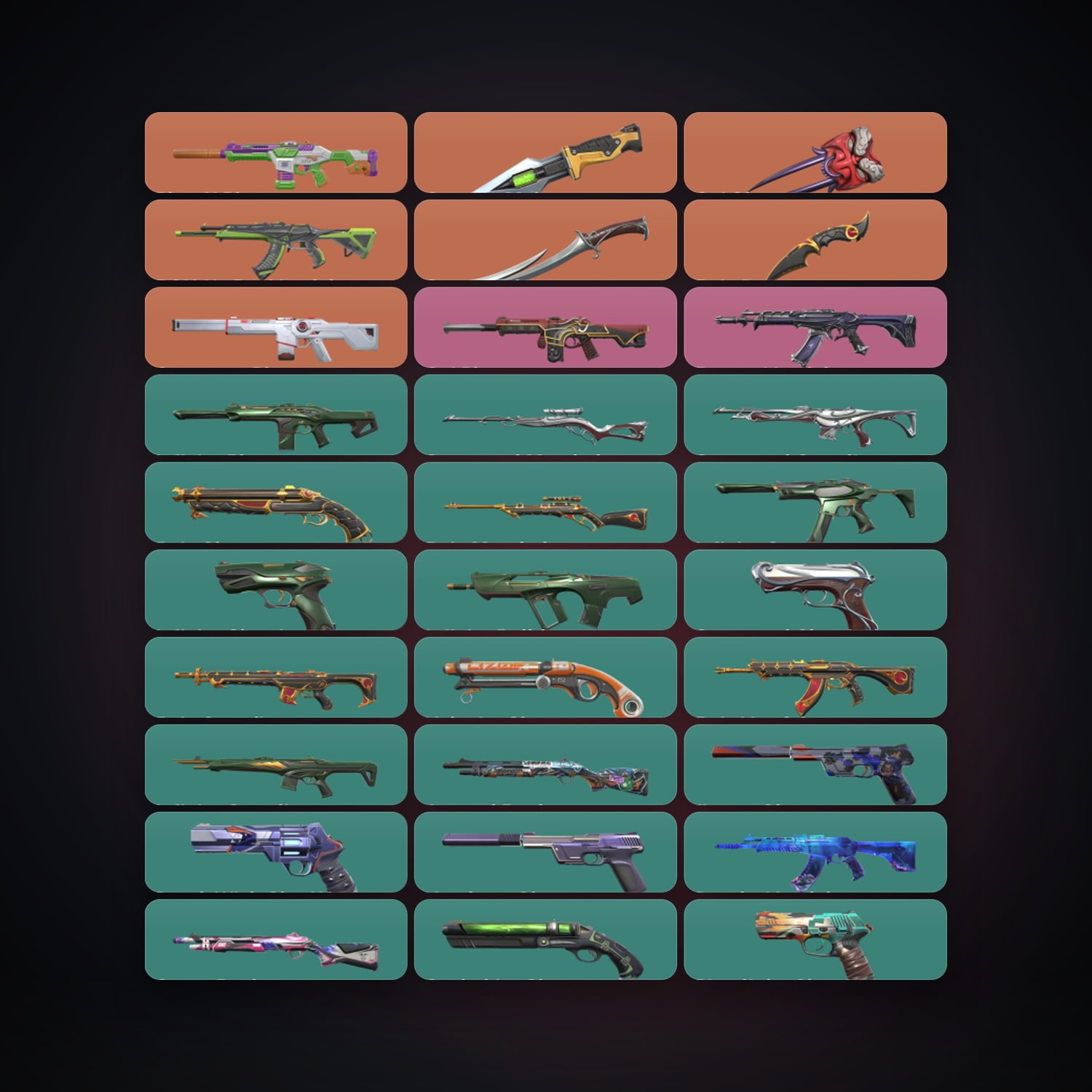 AP Bronze 2 locker — 4 knives, 64 skins, lvl 226 — HabibiAccounts