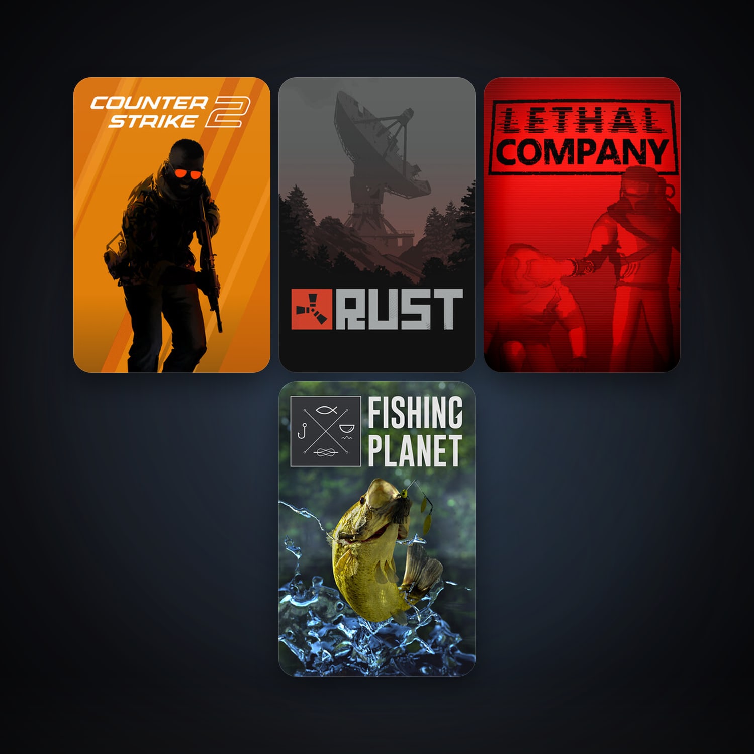 CS2 Prime + Rust, 25 games, Steam 13, clean — HabibiAccounts
