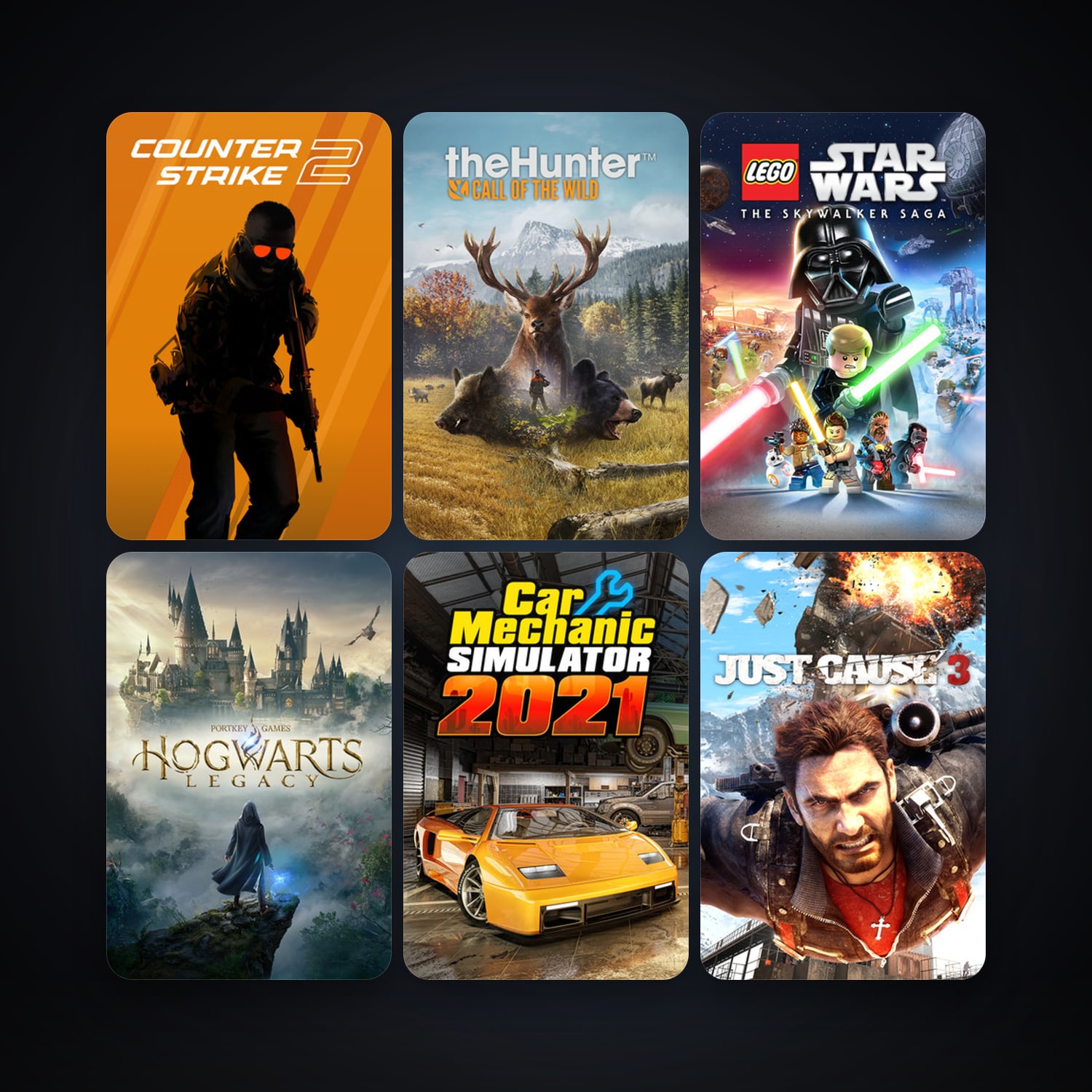 CS2 Prime + Just Cause 3, 15 games, clean — HabibiAccounts