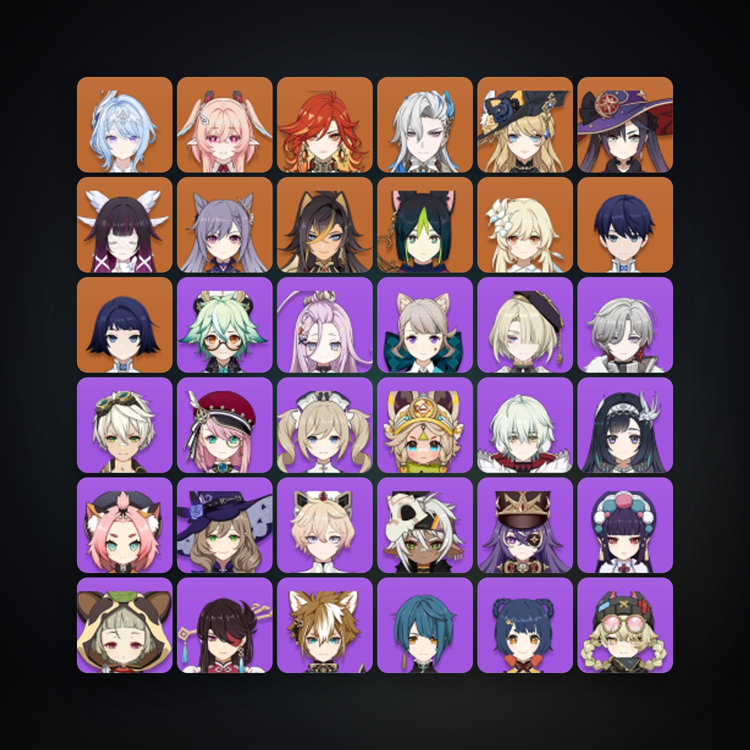 Genshin Impact | AR 57 | 50 Chars | 10× 5★ — Genshin / miHoYo Account — HabibiAccounts