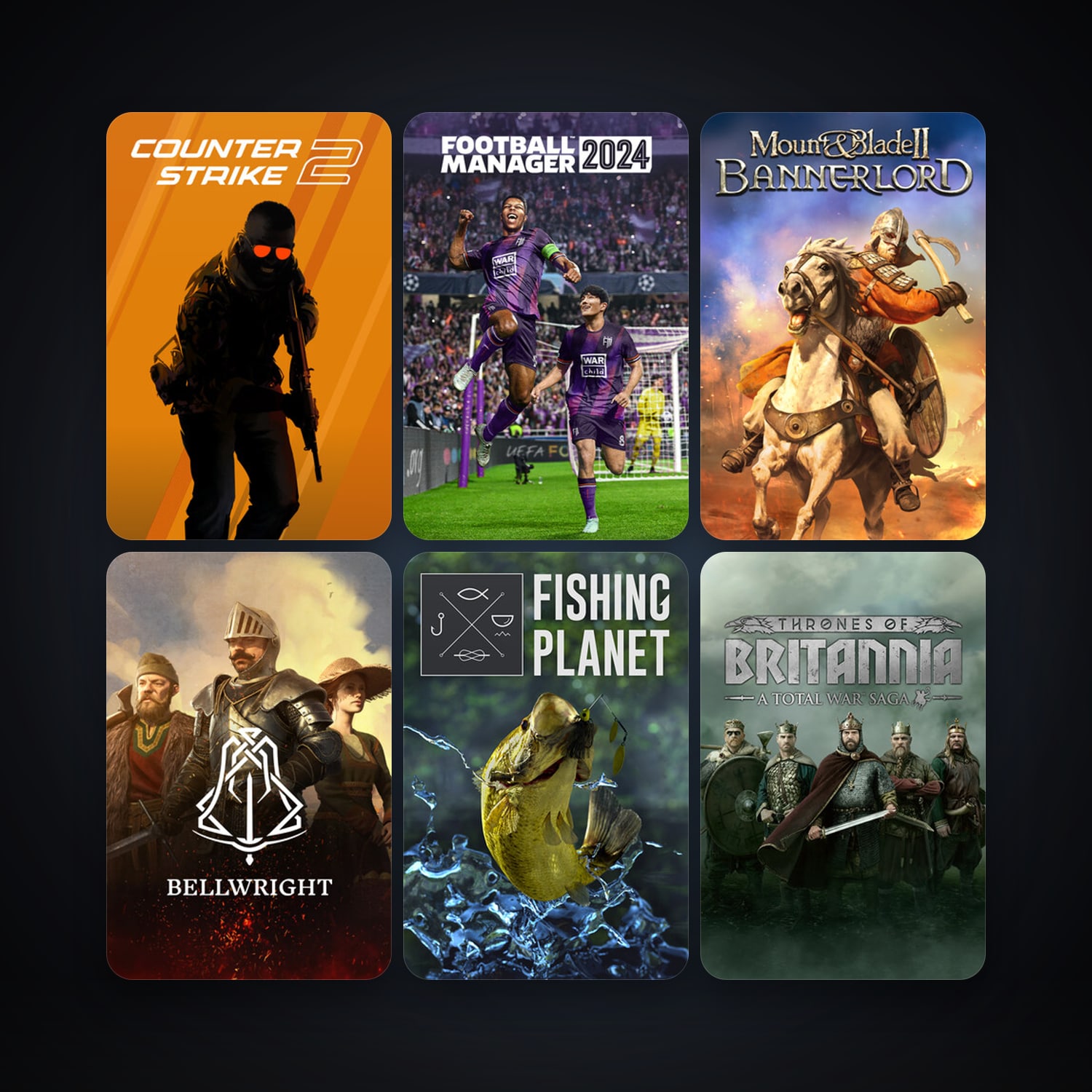 CS2 Prime + Mount & Blade II: Bannerlord, 51 games, clean — HabibiAccounts