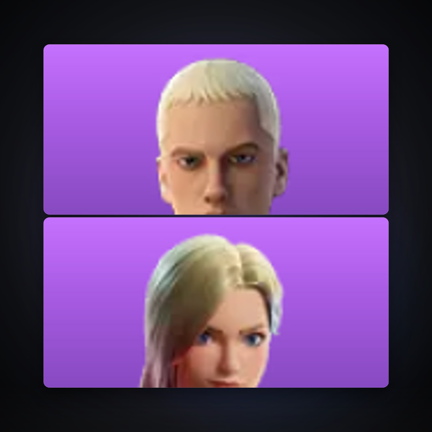 Fortnite locker — 2 skins — 100 V-Bucks — lvl 99 — HabibiAccounts