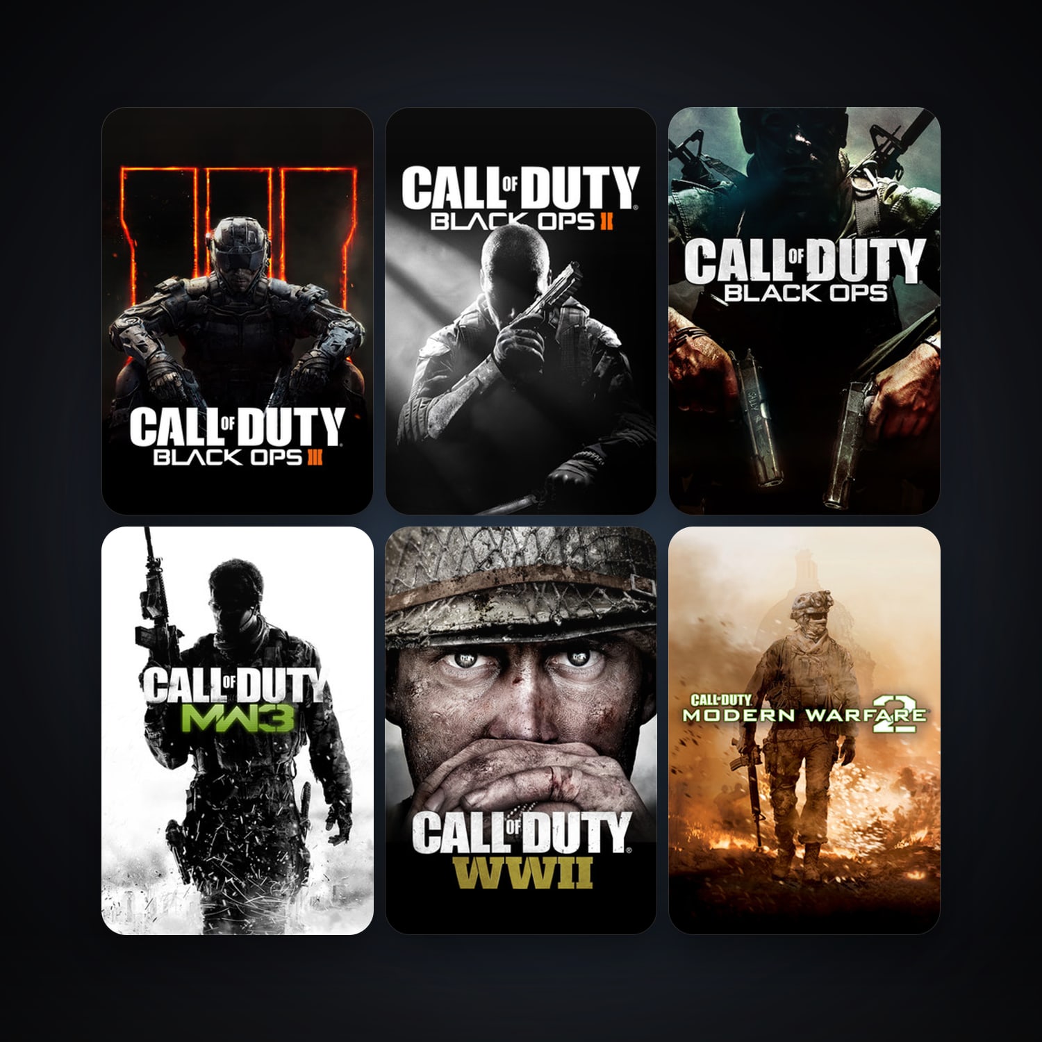 Call of Duty: Modern Warfare 2 (2009) + Call of Duty: Modern Warfare 2 - Multiplayer (2009), 14 games, clean — HabibiAccounts