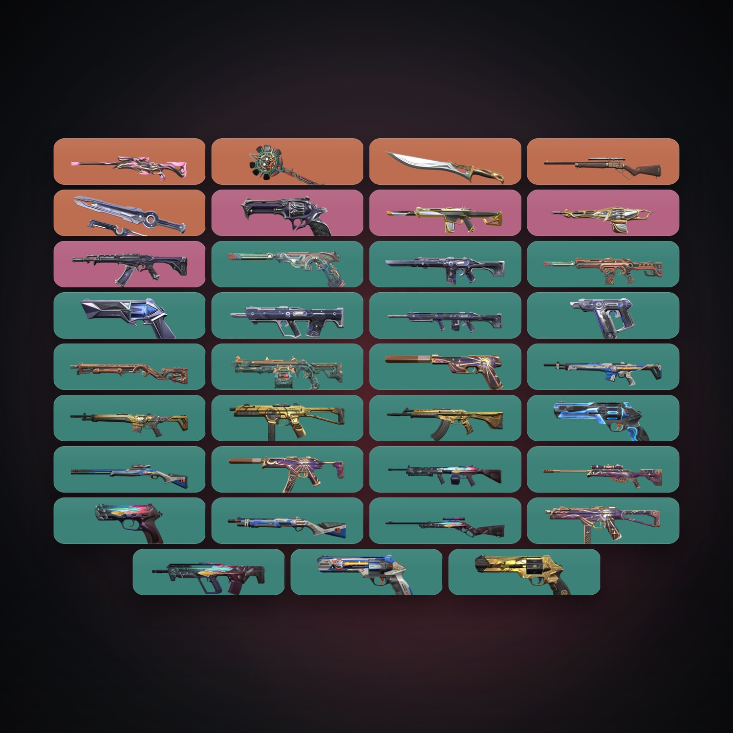 EU Silver 2 locker — 3 knives, 35 skins, lvl 115 — HabibiAccounts