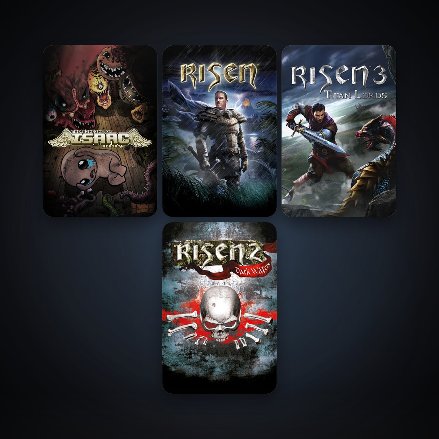 Risen + Risen 2: Dark Waters, 6 games, clean — HabibiAccounts