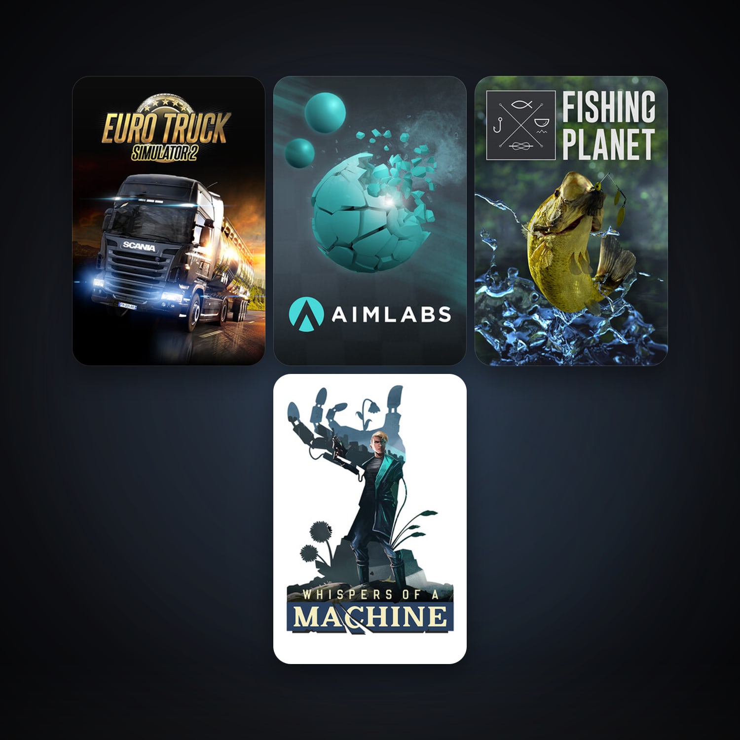 Free CS2 (No Prime) + Euro Truck Simulator 2, 17 games, clean — HabibiAccounts
