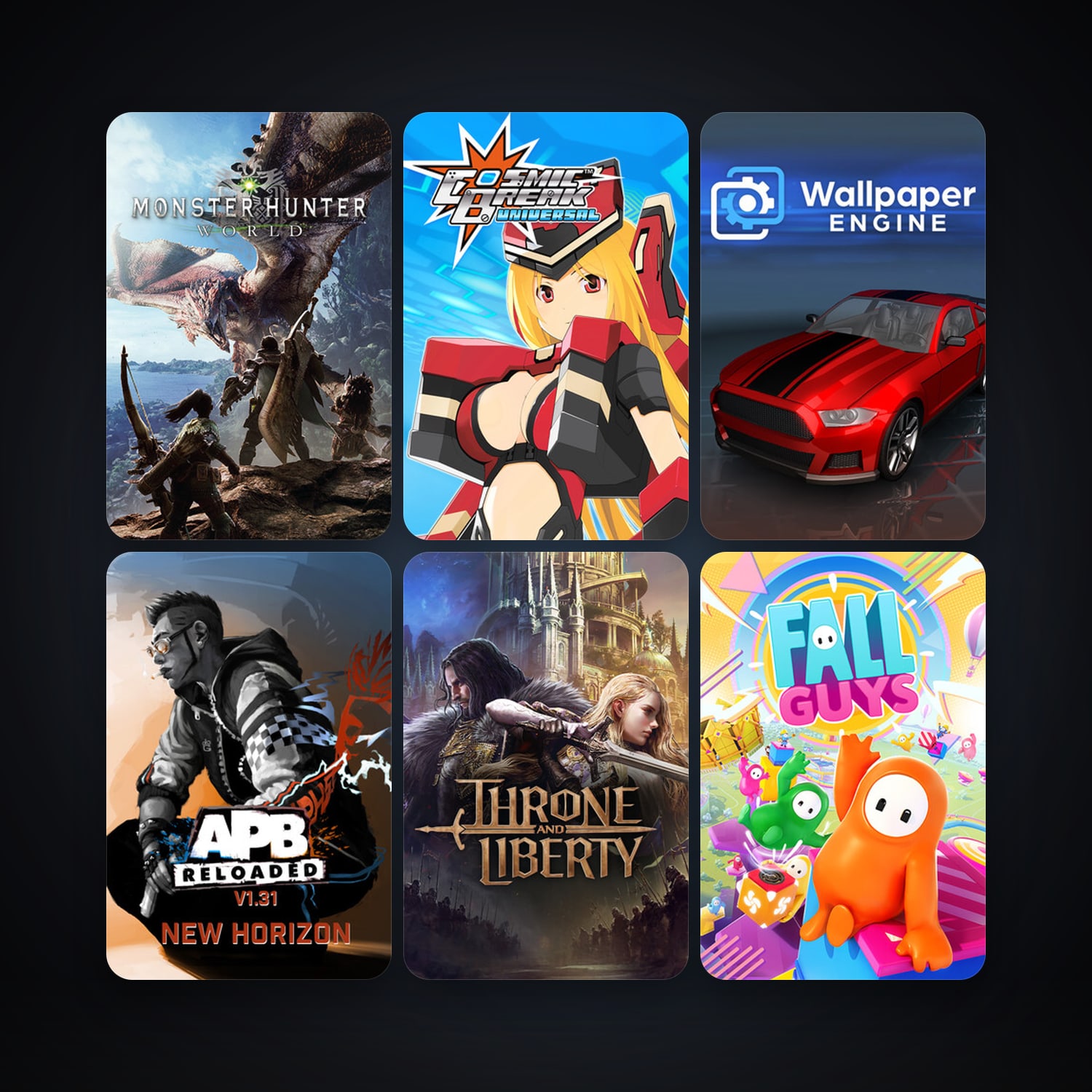 APB Reloaded + Warframe, 13 games, clean — HabibiAccounts