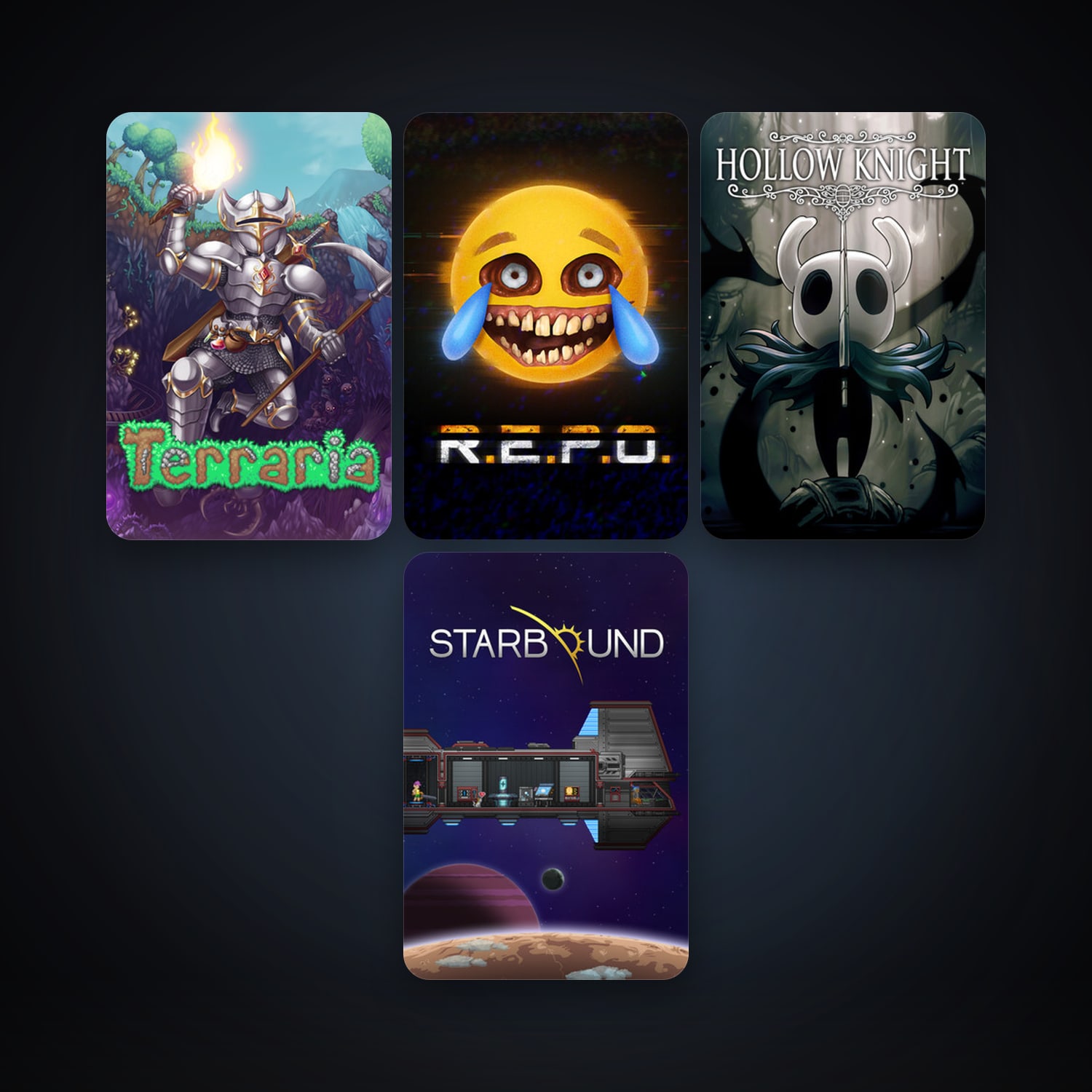 Terraria + Starbound, 19 games, clean — HabibiAccounts