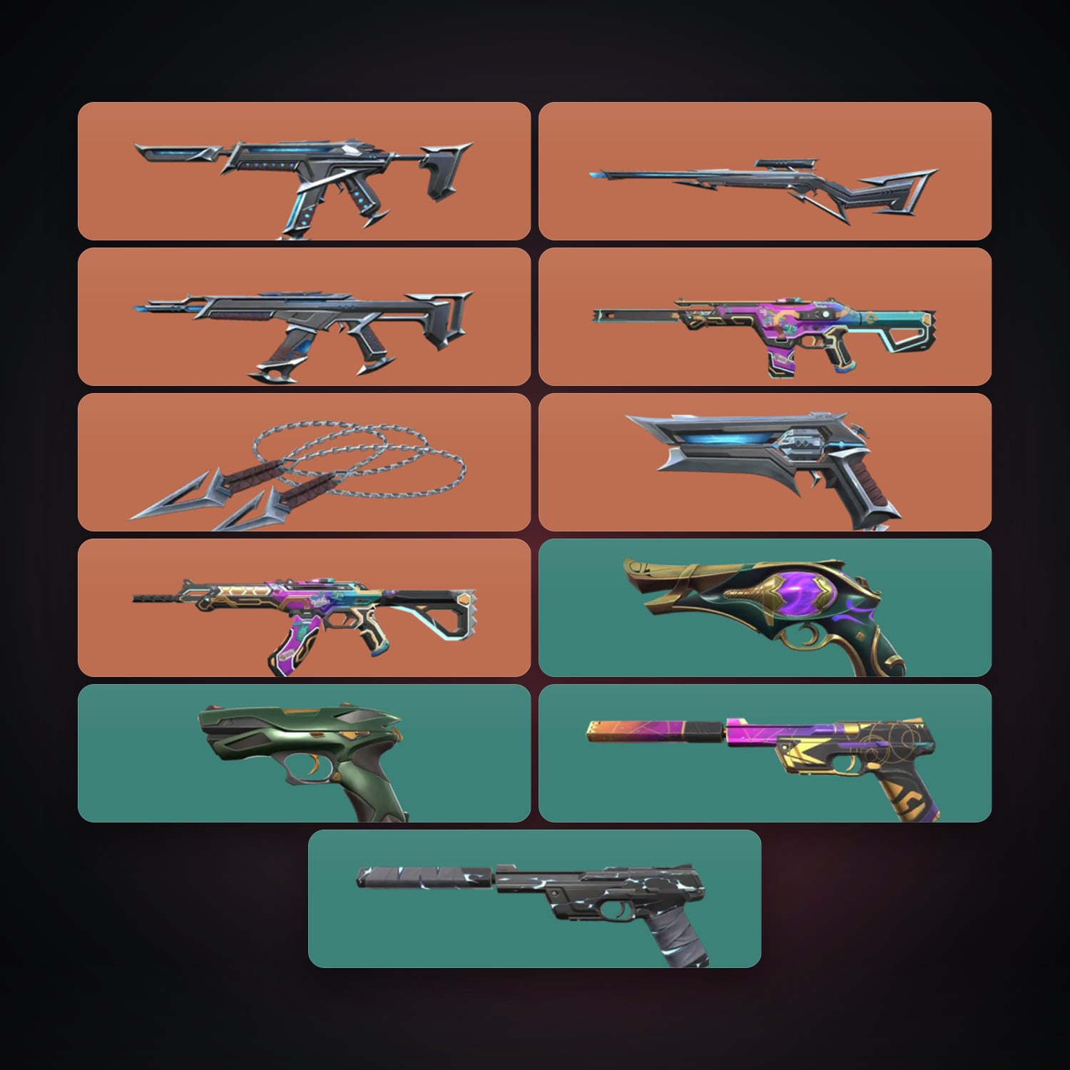 EU Bronze 1 locker — 1 knives, 11 skins, lvl 120 — HabibiAccounts