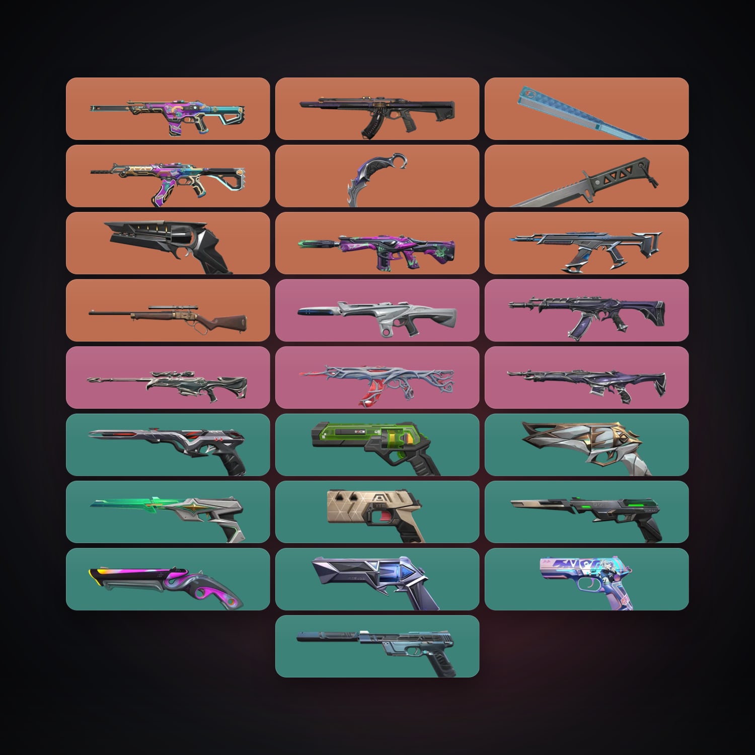 EU Immortal 1 locker — 3 knives, 27 skins, lvl 333 — HabibiAccounts