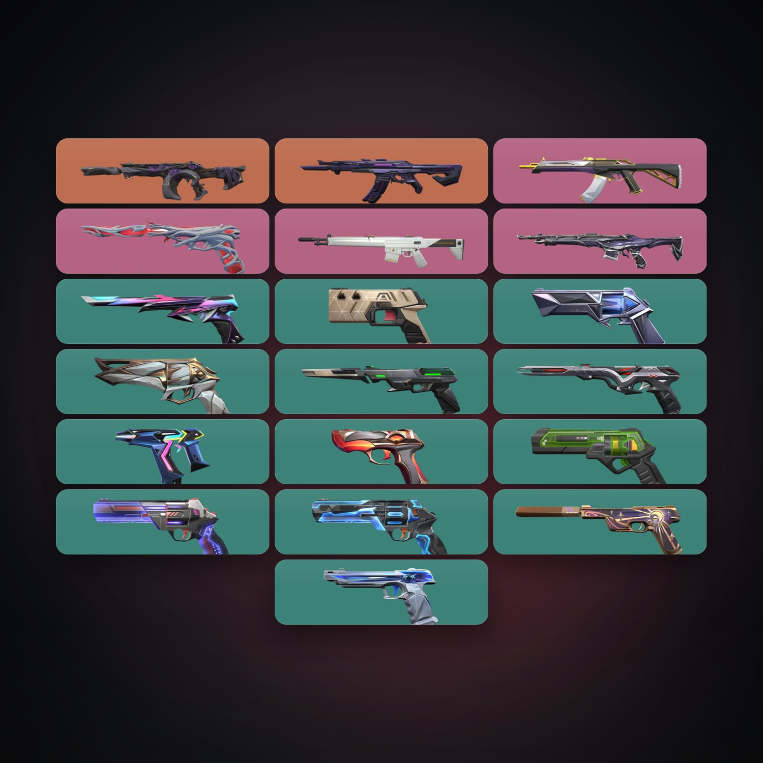 EU Silver 3 locker — 19 skins, lvl 241 — HabibiAccounts
