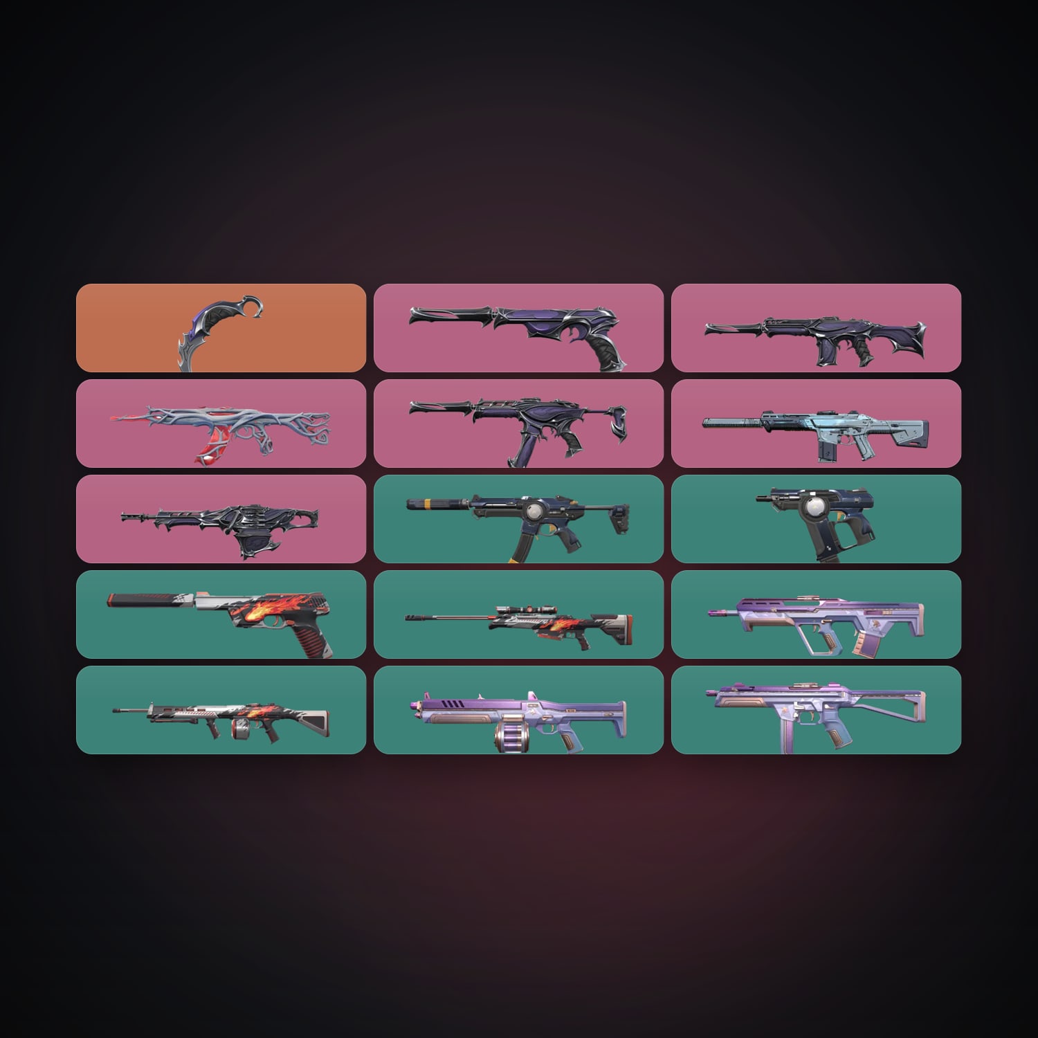 EU locker — 1 knives, 15 skins, lvl 21 — HabibiAccounts