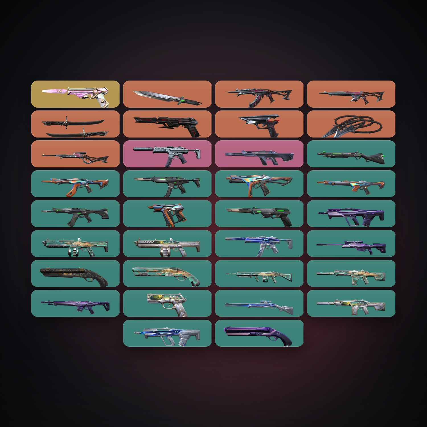 EU Bronze 1 locker — 3 knives, 34 skins, lvl 80 — HabibiAccounts