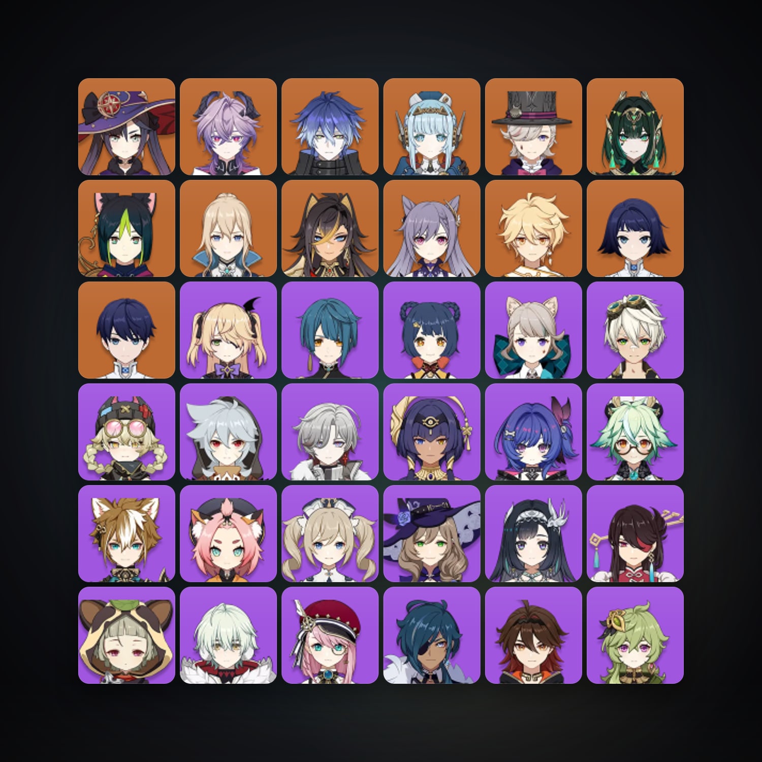 Genshin Impact | AR 56 | 47 Chars | 10× 5★ — Genshin / miHoYo Account — HabibiAccounts