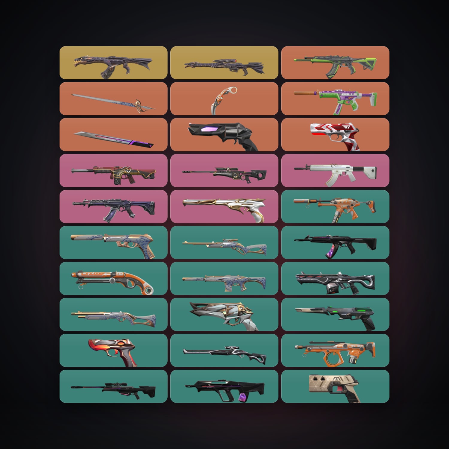 AP Gold 1 locker — 3 knives, 80 skins, lvl 329 — HabibiAccounts