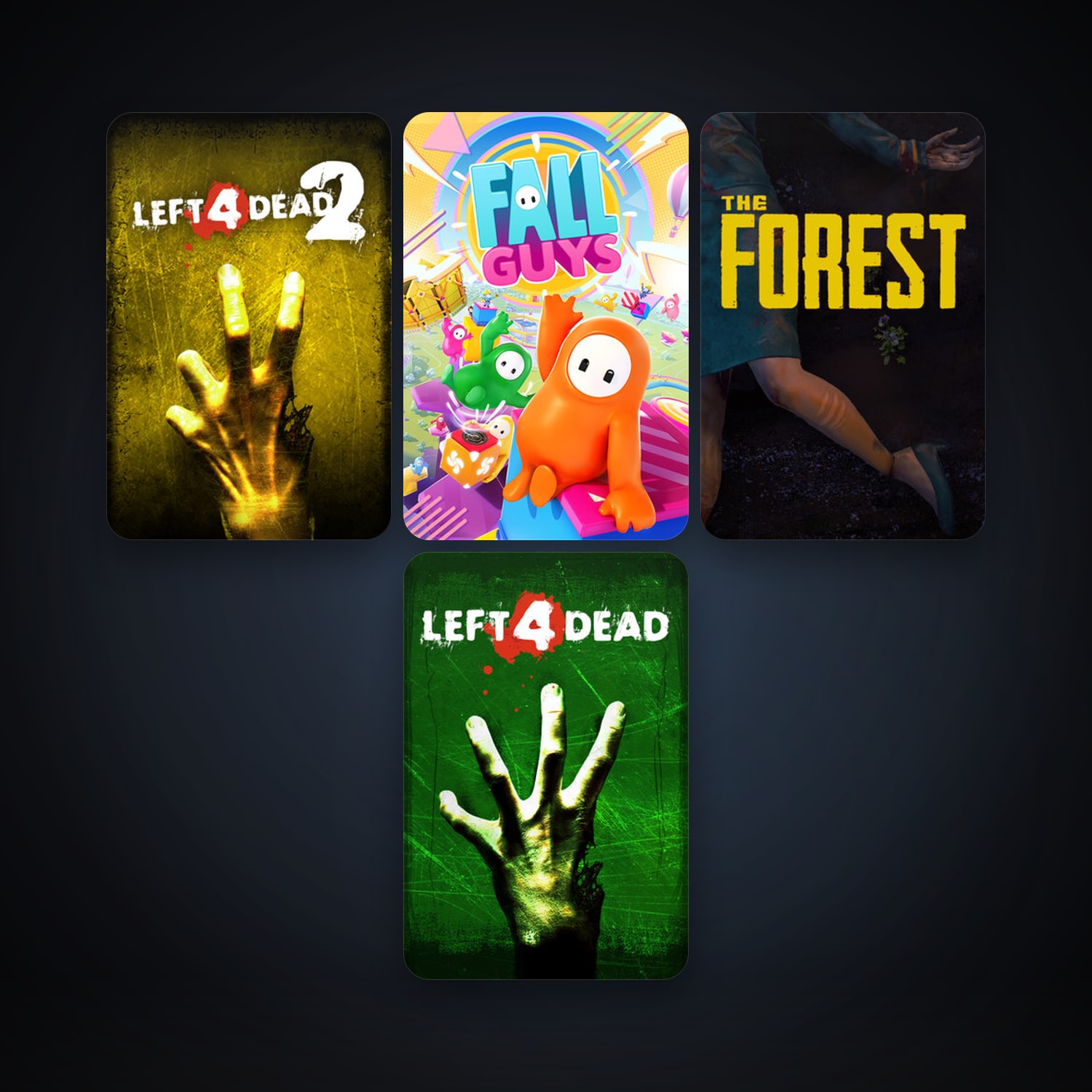Left 4 Dead + Left 4 Dead 2, 6 games, clean — HabibiAccounts