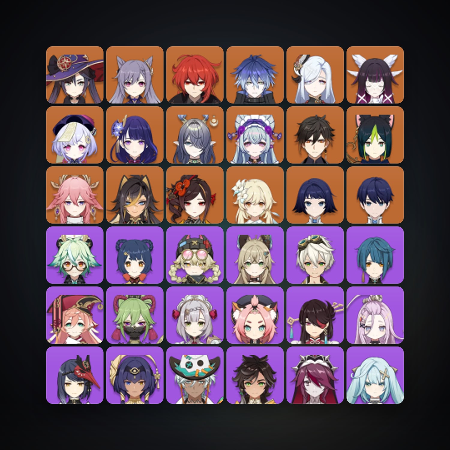 Genshin Impact | AR 59 | 64 Chars | 15× 5★ — Genshin / miHoYo Account — HabibiAccounts