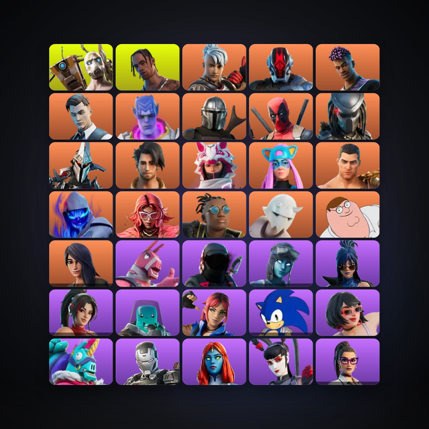 Ronin — The Foundation — 129 skins — 1.4K V-Bucks — lvl 1904 — HabibiAccounts