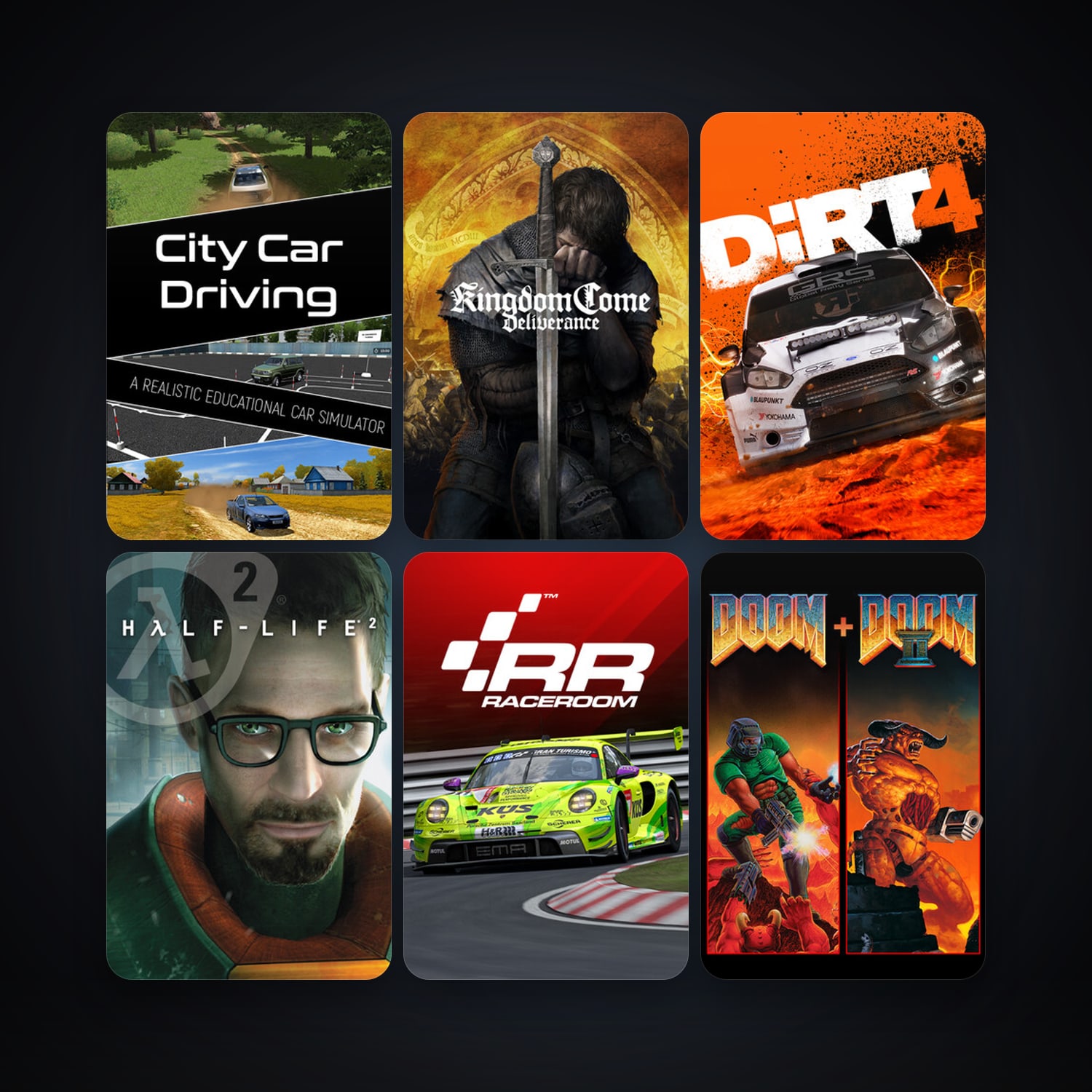Half-Life 2 + Half-Life 2: Deathmatch, 14 games, clean — HabibiAccounts