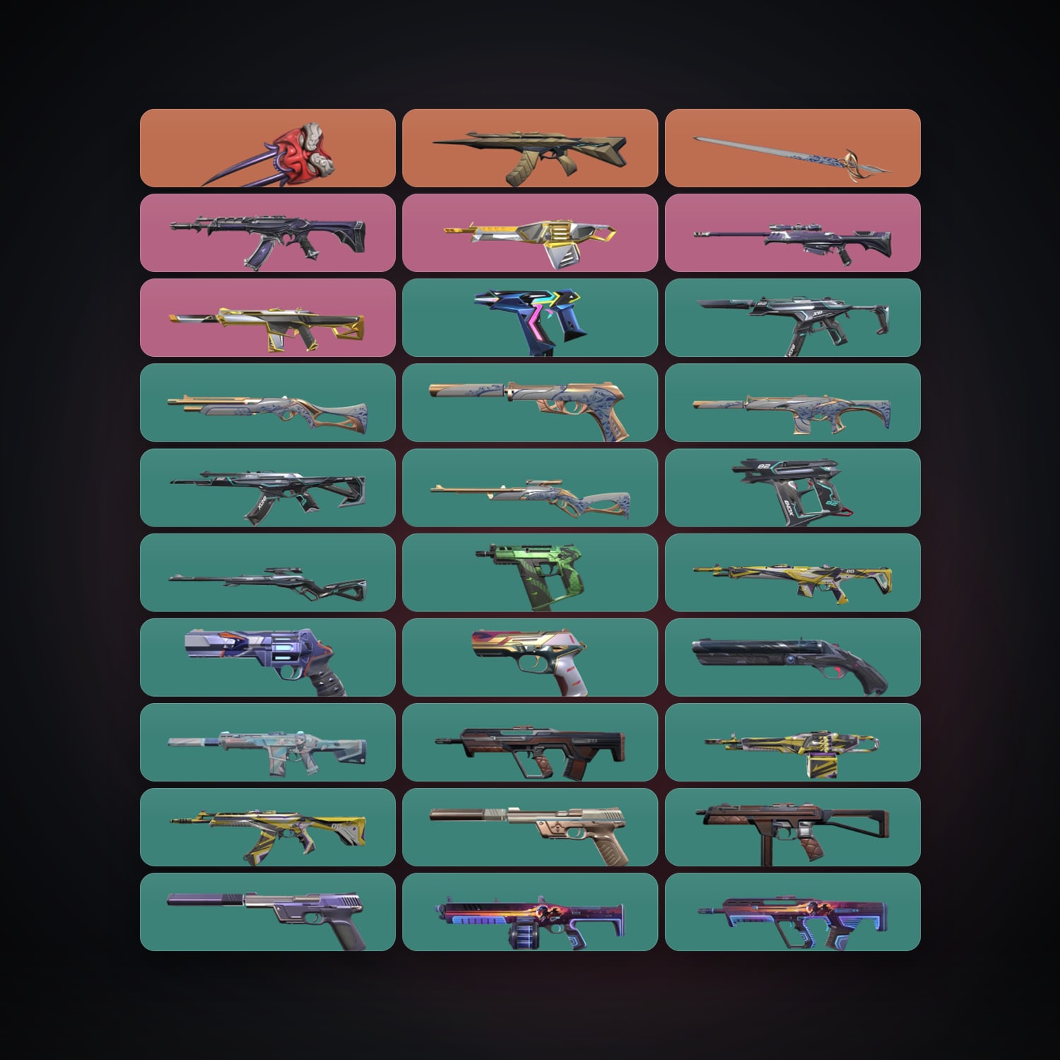 AP Plat 1 locker — 2 knives, 43 skins, lvl 242 — HabibiAccounts