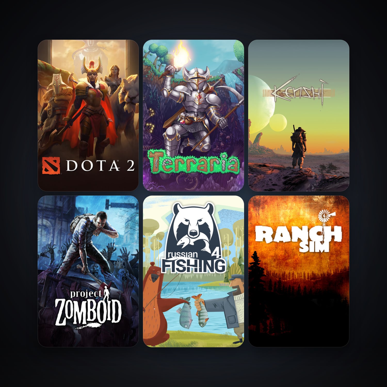 Dota 2 + Terraria, 45 games, Steam 11, clean — HabibiAccounts