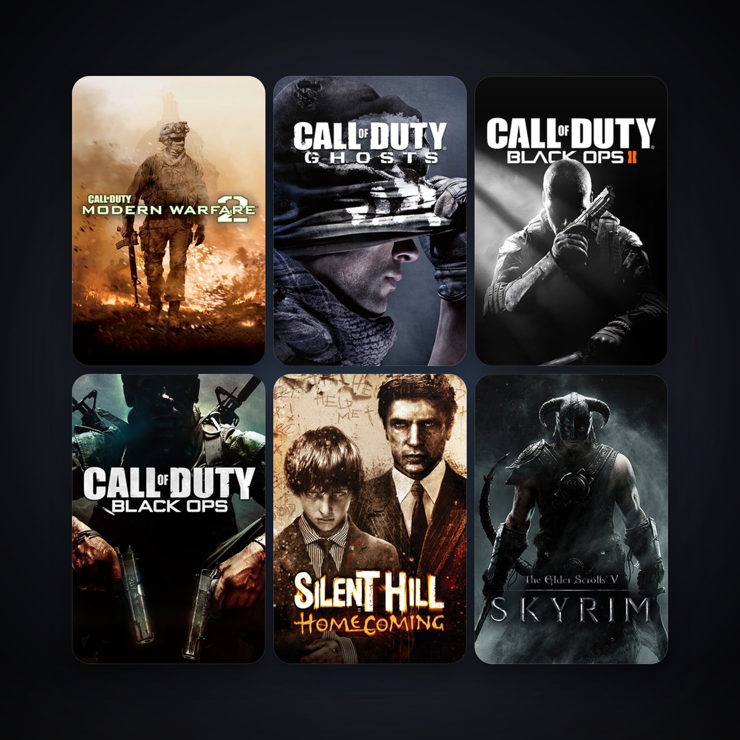 Call of Duty: Modern Warfare 2 (2009) + Call of Duty: Modern Warfare 2 - Multiplayer (2009), 11 games, clean — HabibiAccounts