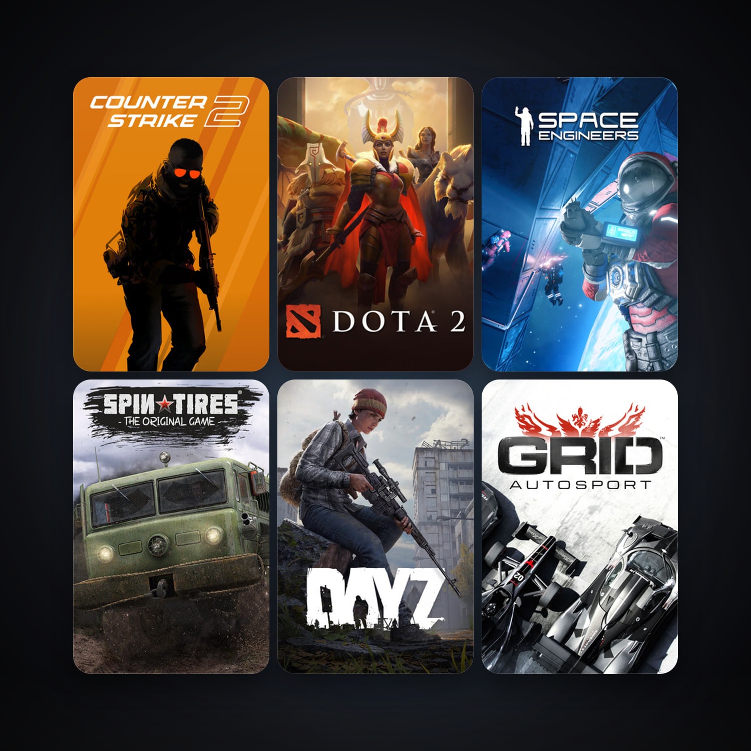 Dota 2 + CS2 Prime, 16 games, clean · 259484548 — HabibiAccounts