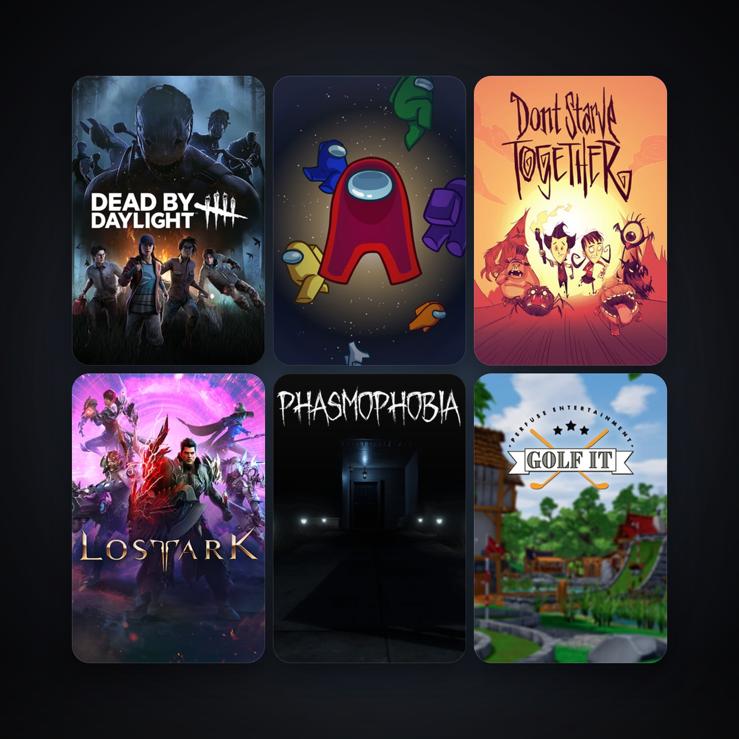 Don't Starve Together + Dead by Daylight, 11 games, clean — HabibiAccounts