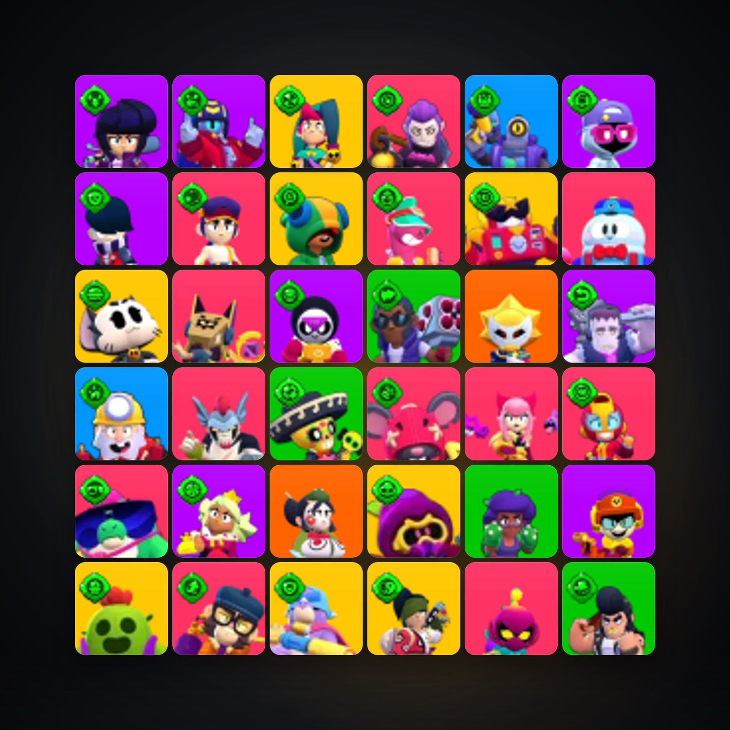 105 Brawlers | 39.1K Trophies — Supercell Account — HabibiAccounts