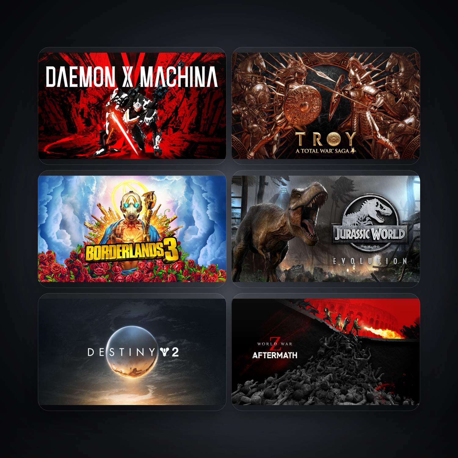 هالحساب إبك فيه Daemon X Machina وA Total War Saga: Troy، PH، 188 ألعاب — HabibiAccounts
